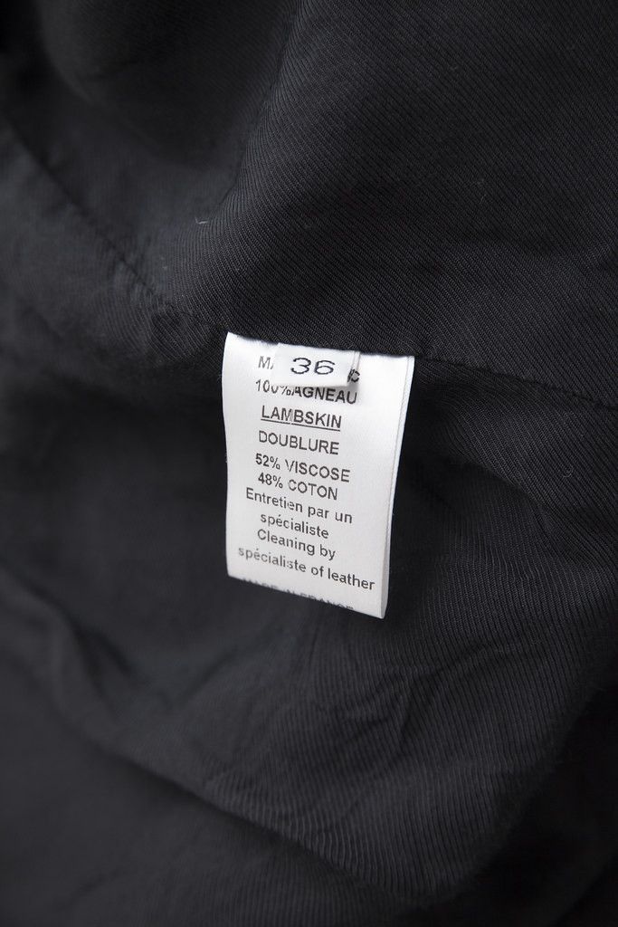Balmain Black/silver leather varsity jacket Size XS / US 0-2 / IT 36-38 - 8 Thumbnail