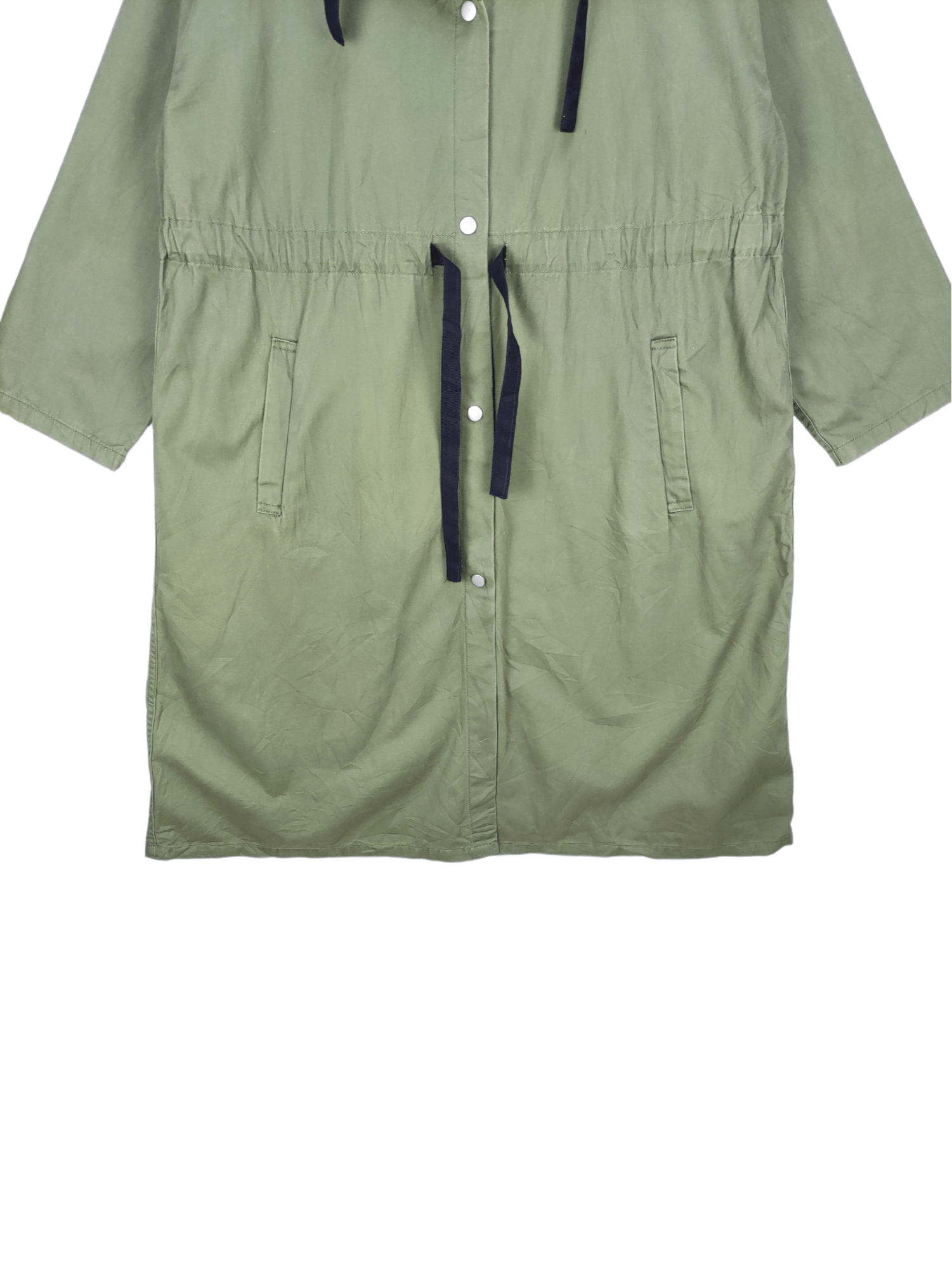 Japanese Brand Steals🔥Parka Jacket Hooded by GRL Militray Style Size M / US 6-8 / IT 42-44 - 8 Thumbnail