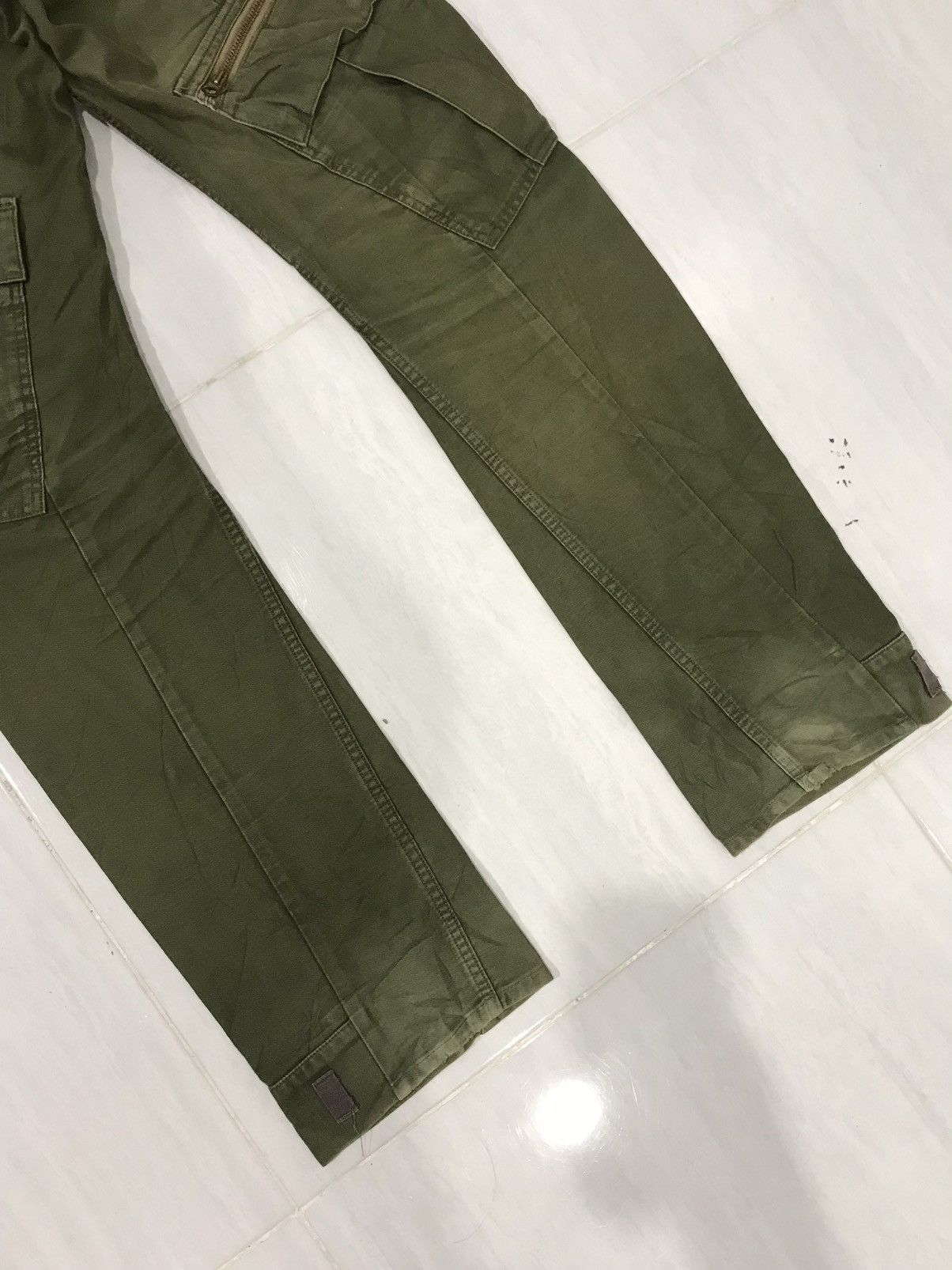 Japanese Brand Vintage Johnbull Japan Military SplitSide Design Cargo Pant Size US 28 / EU 44 - 13 Thumbnail