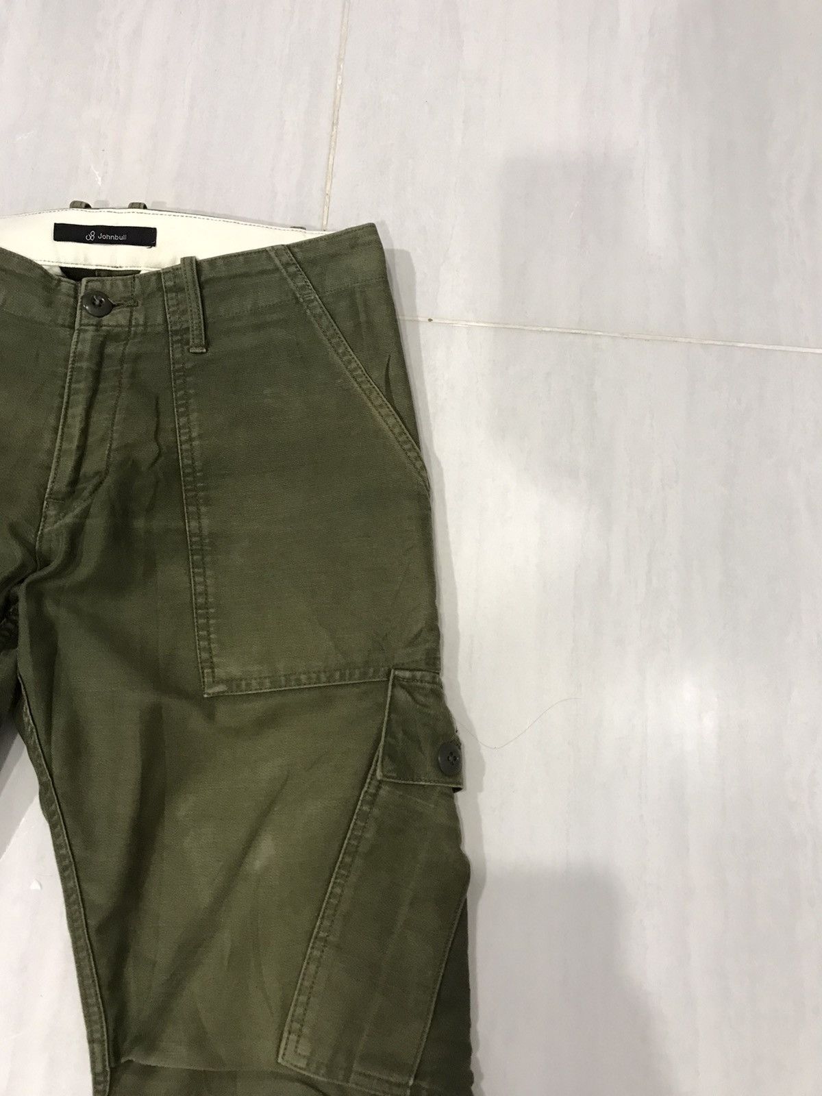 Japanese Brand Vintage Johnbull Japan Military SplitSide Design Cargo Pant Size US 28 / EU 44 - 4 Thumbnail