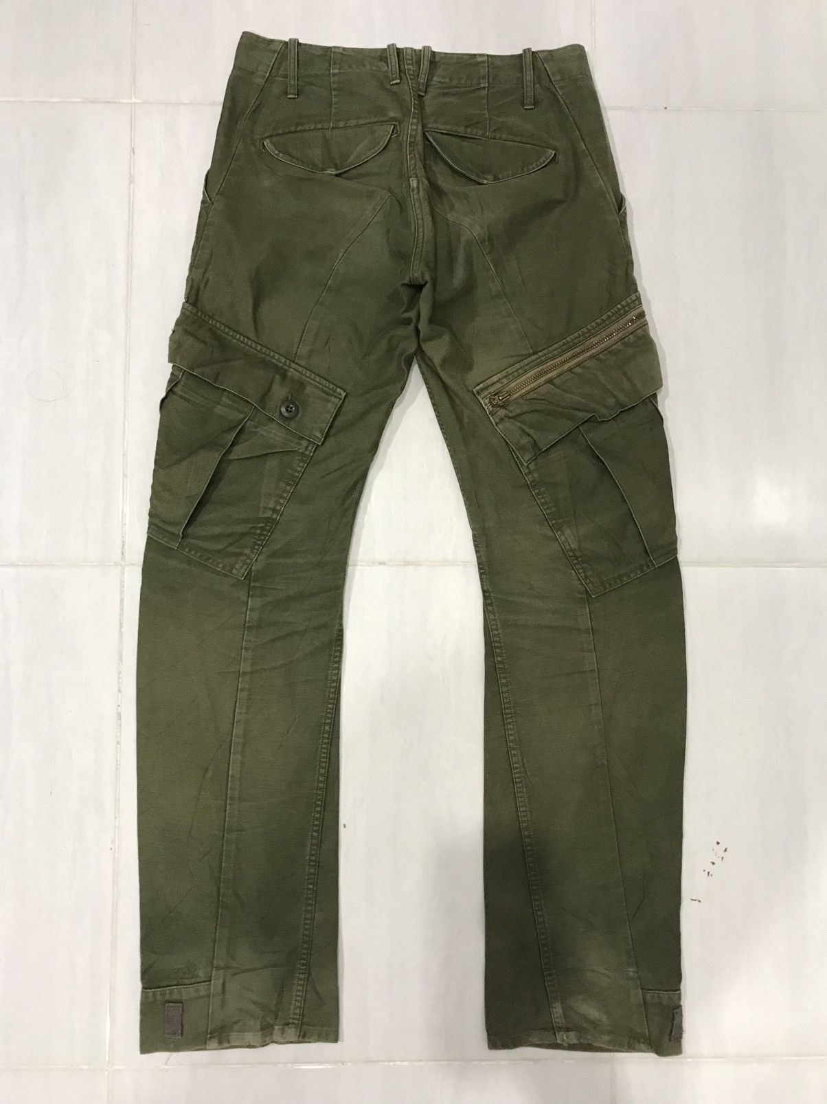 Japanese Brand Vintage Johnbull Japan Military SplitSide Design Cargo Pant Size US 28 / EU 44 - 11 Thumbnail