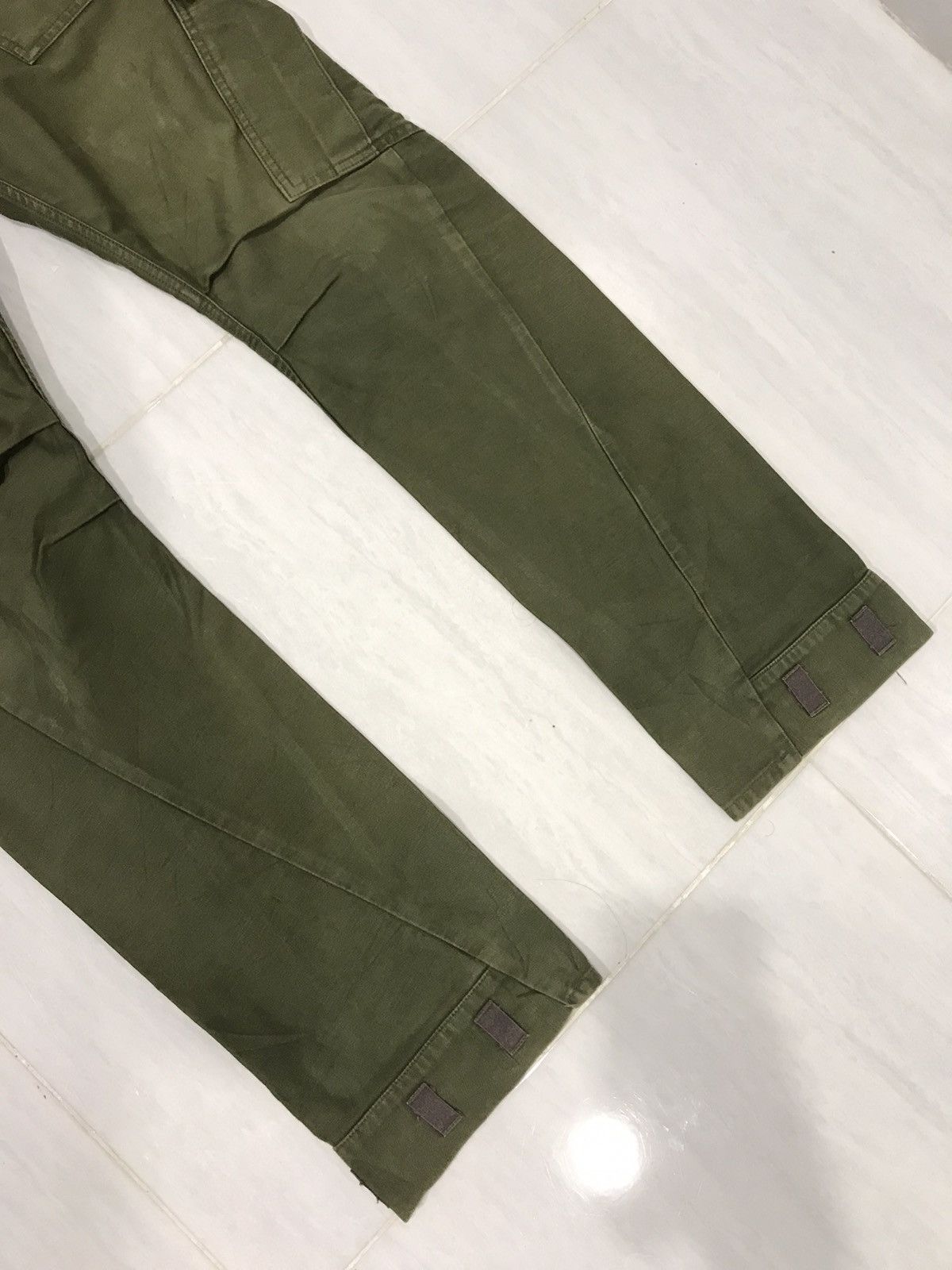 Japanese Brand Vintage Johnbull Japan Military SplitSide Design Cargo Pant Size US 28 / EU 44 - 9 Thumbnail