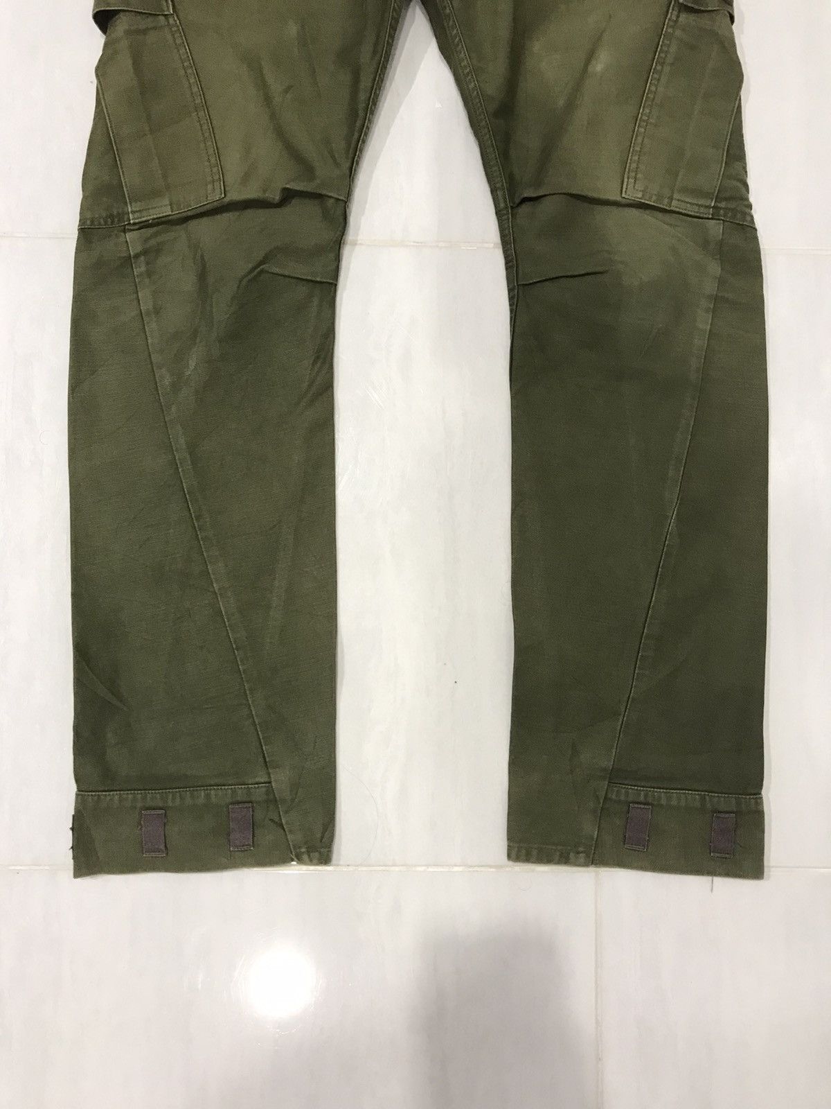 Japanese Brand Vintage Johnbull Japan Military SplitSide Design Cargo Pant Size US 28 / EU 44 - 6 Thumbnail