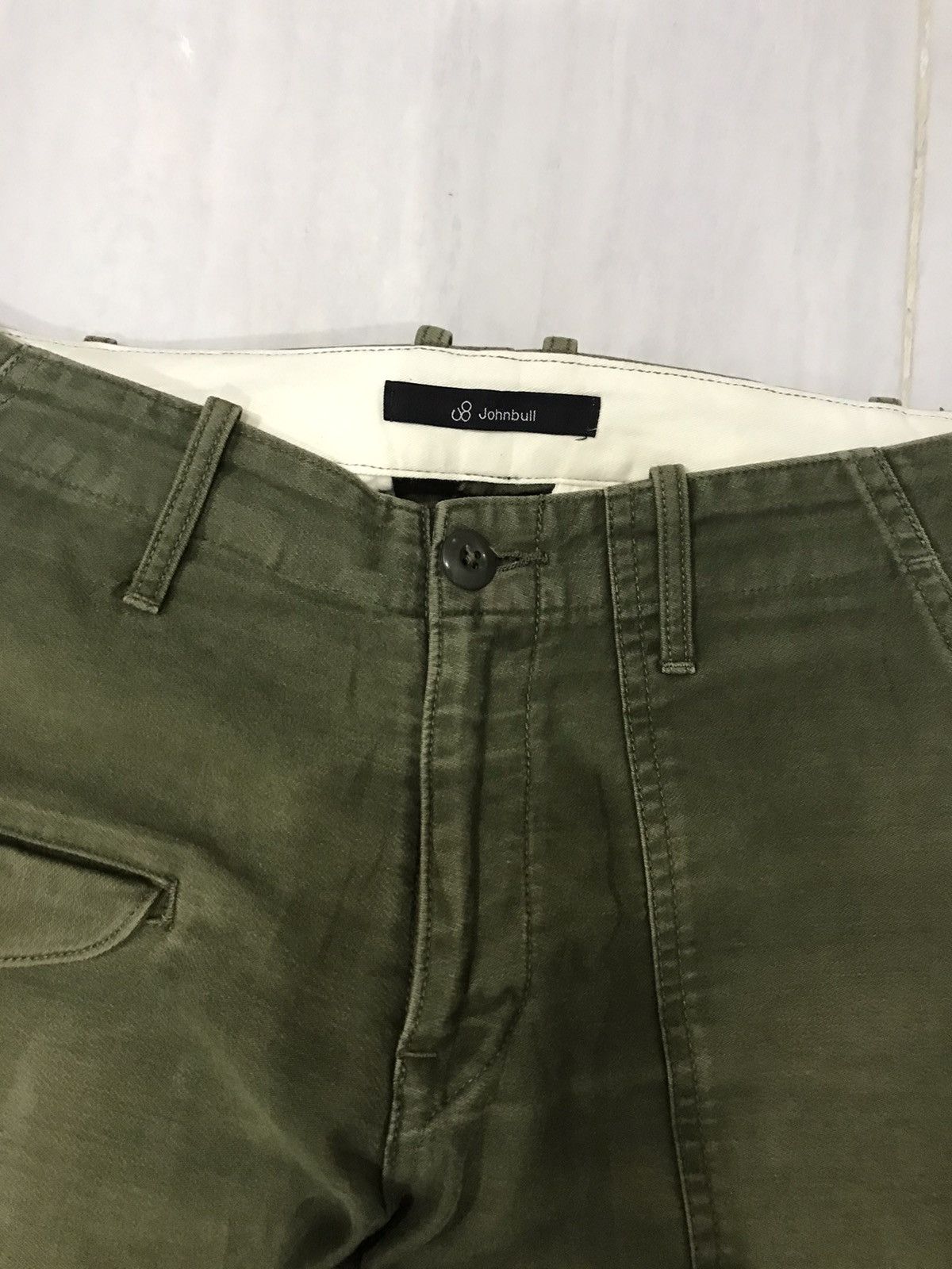 Japanese Brand Vintage Johnbull Japan Military SplitSide Design Cargo Pant Size US 28 / EU 44 - 7 Thumbnail