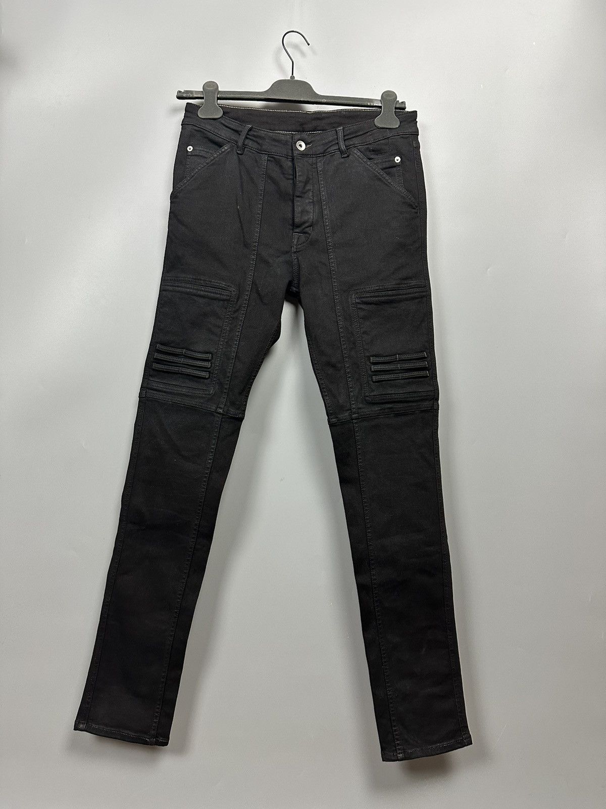 パンツ RICK OWENS DRKSHDW JIM CUT BLK Rick Owens DRKSHDW Black Jim Cut Jeans Rick Owens Drkshdw