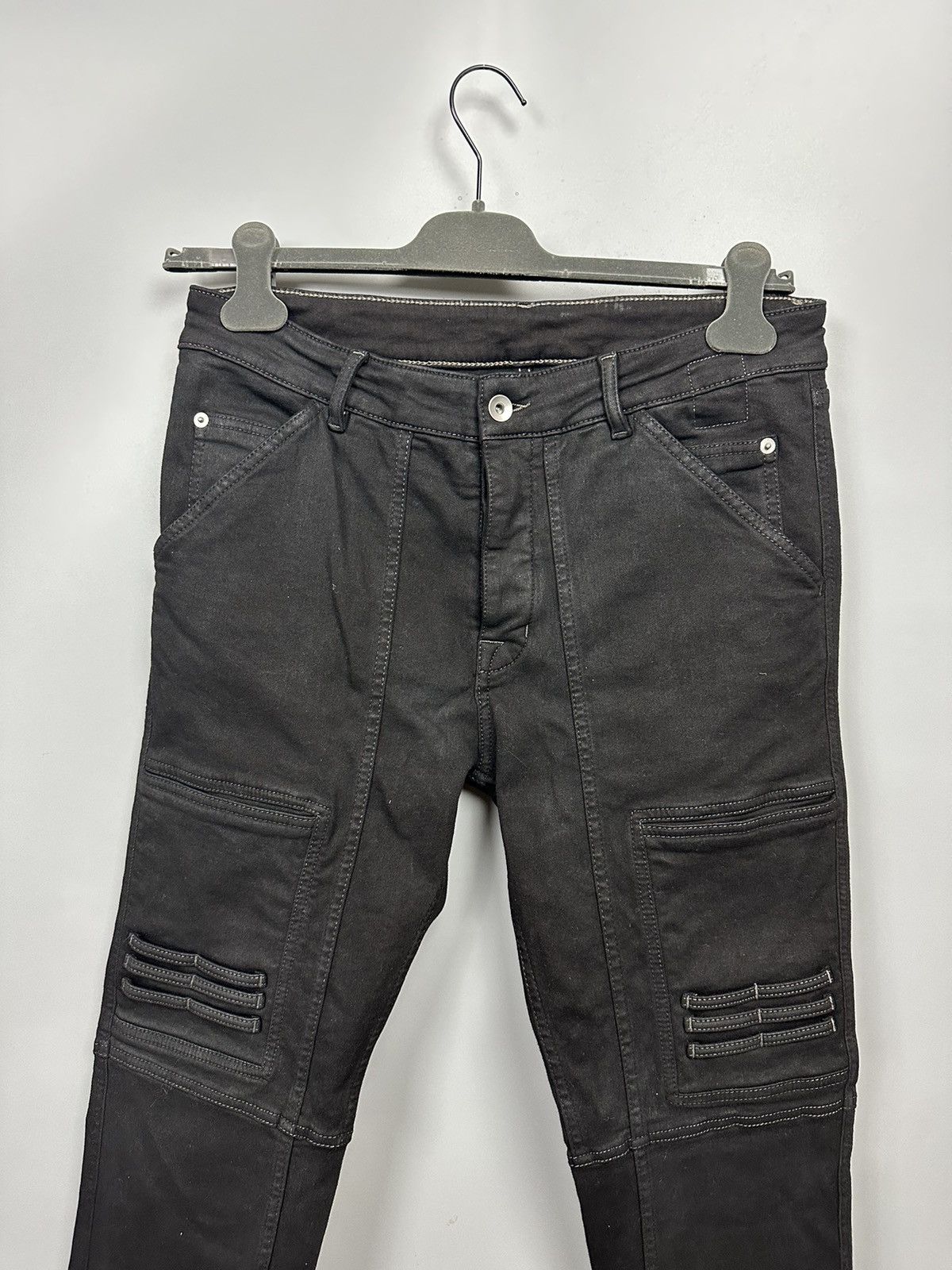 Rick Owens DRKSHDW Light Waxed Nagakin Cut Denim Size US 30 / EU 46 - 3 Thumbnail