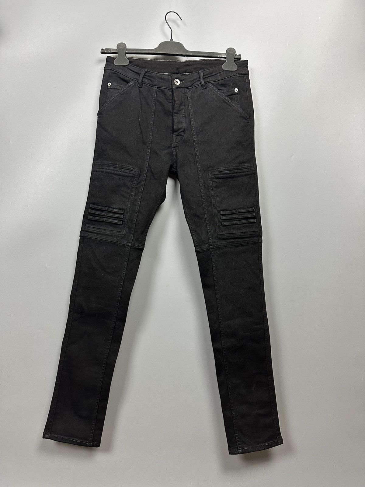 Rick Owens DRKSHDW Light Waxed Nagakin Cut Denim Size US 30 / EU 46 - 2 Thumbnail