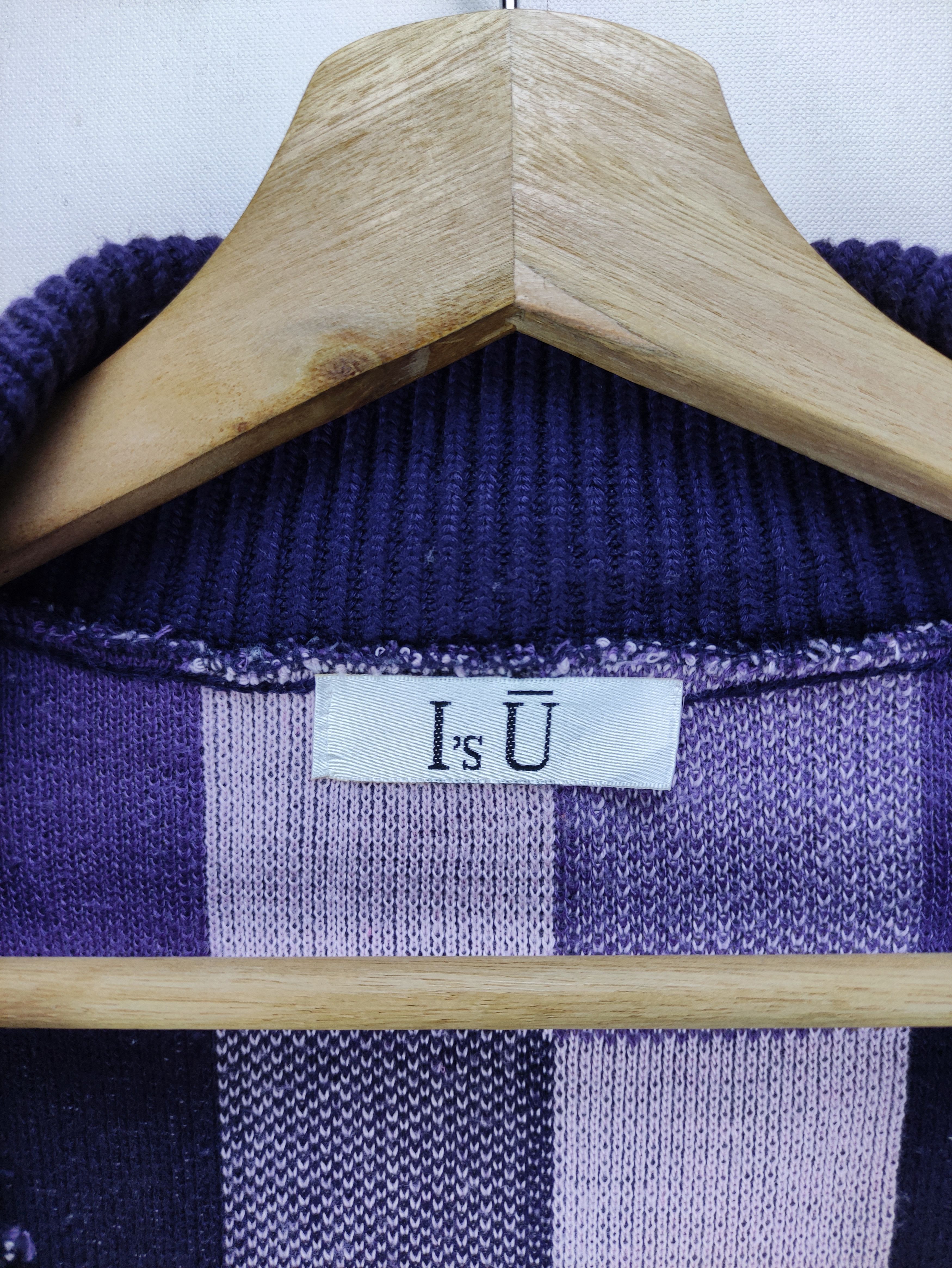 Japanese Brand × Vintage Steals🔥Vintage Knit Cardigan Sweater by I's U Size L / US 10 / IT 46 - 3 Thumbnail