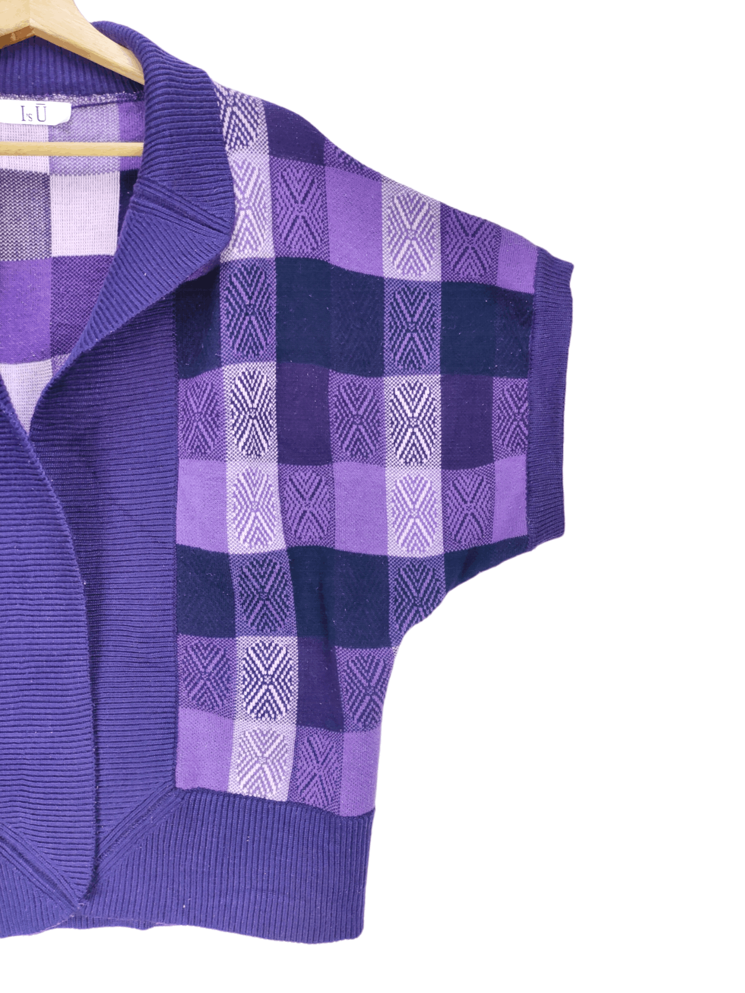 Japanese Brand × Vintage Steals🔥Vintage Knit Cardigan Sweater by I's U Size L / US 10 / IT 46 - 5 Thumbnail