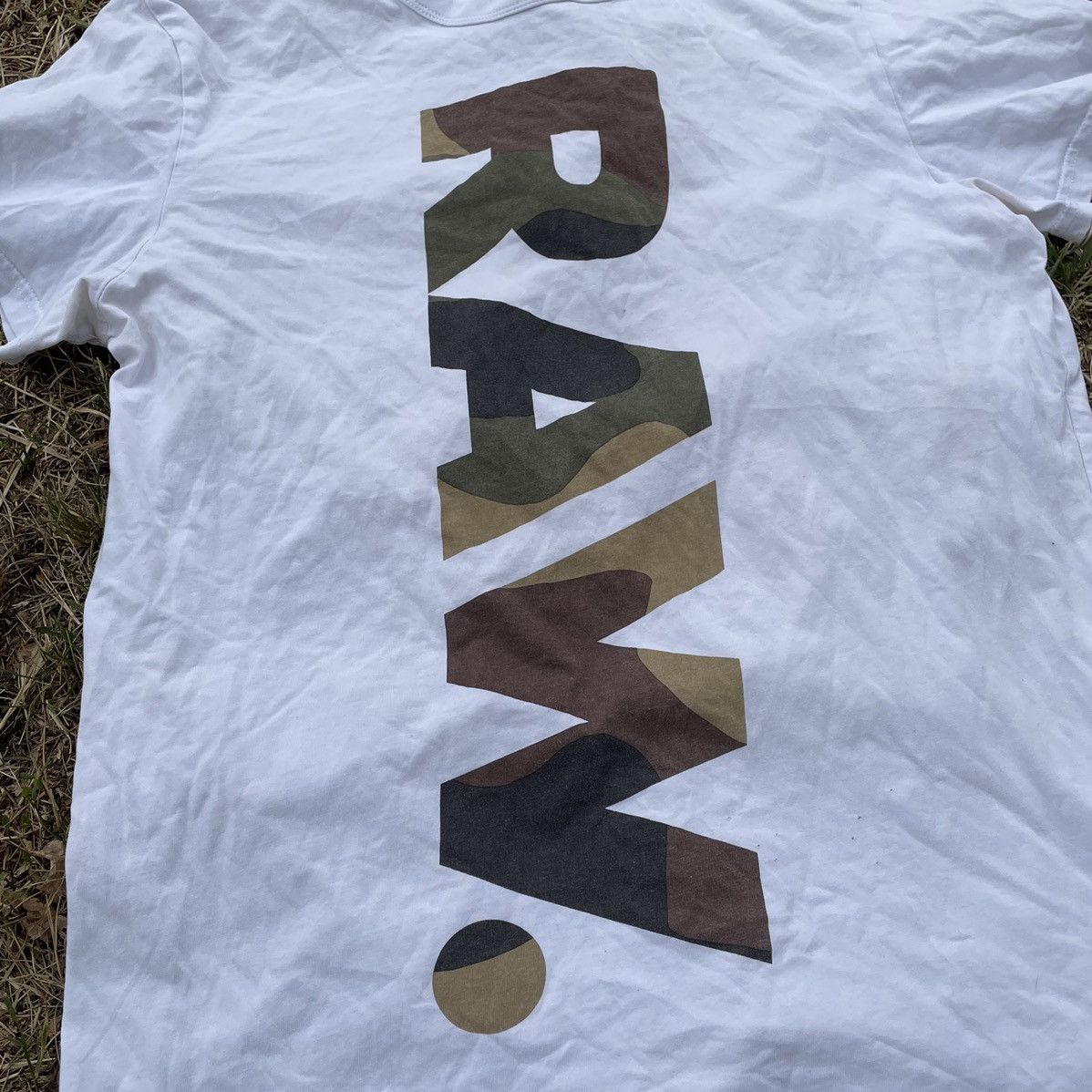 G-Star Vintage Y2K G Star White Tee Camo Logo Streetwear Size US S / EU 44-46 / 1 - 4 Thumbnail