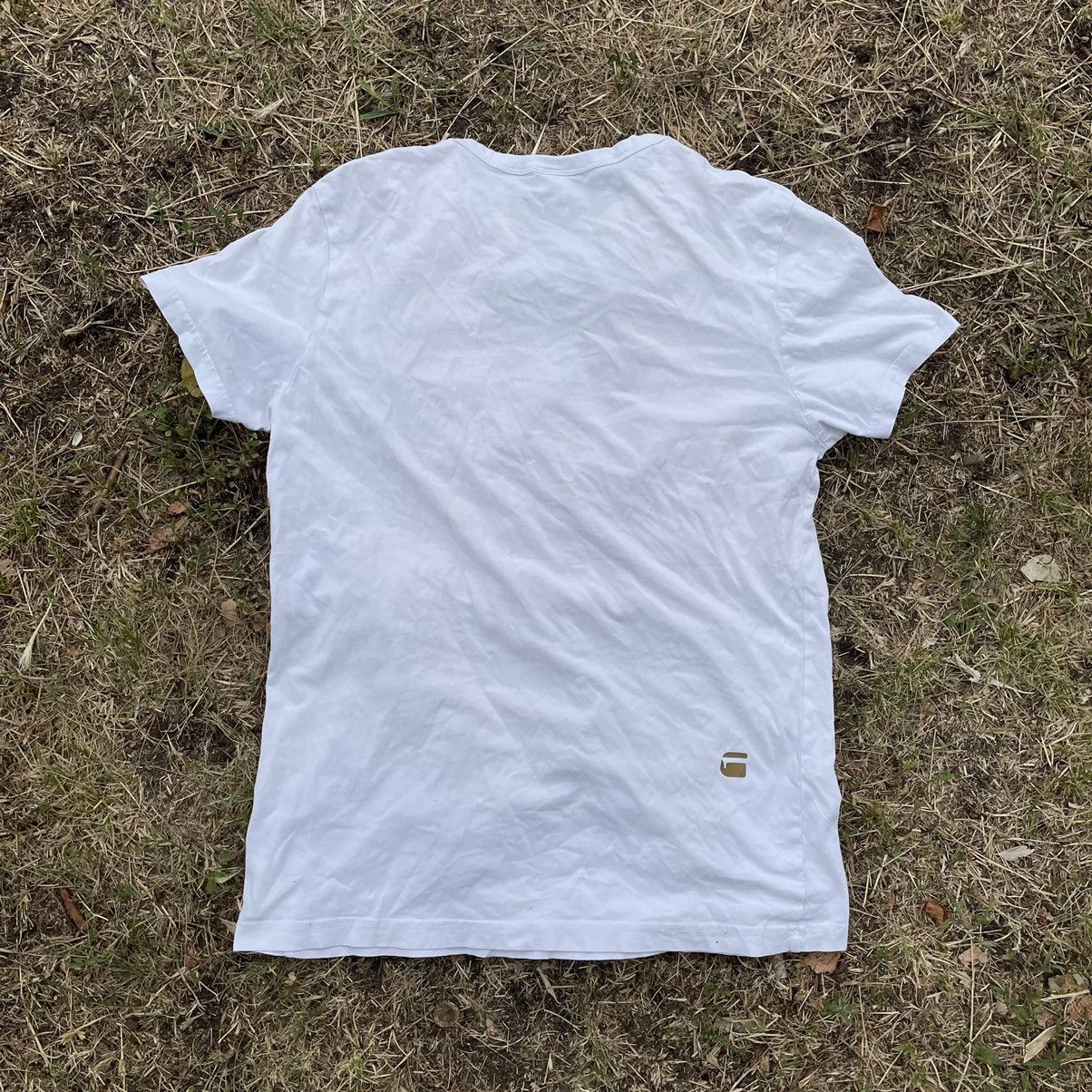 G-Star Vintage Y2K G Star White Tee Camo Logo Streetwear Size US S / EU 44-46 / 1 - 7 Thumbnail