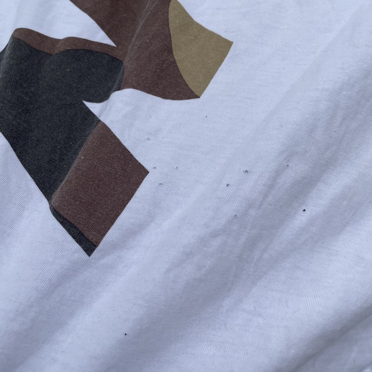 G-Star Vintage Y2K G Star White Tee Camo Logo Streetwear Size US S / EU 44-46 / 1 - 6 Thumbnail