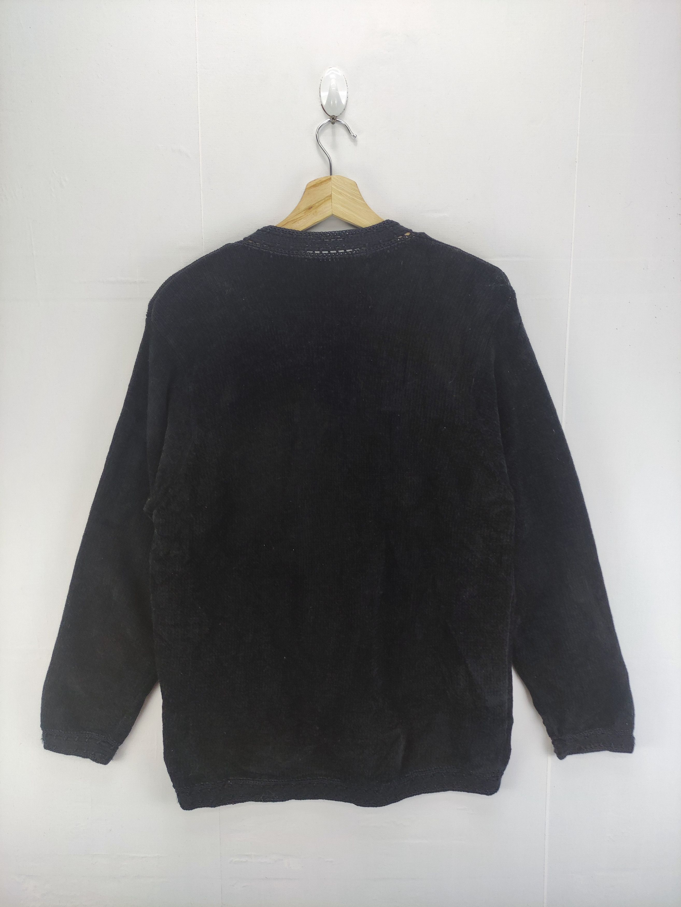 Aran Isles Knitwear Vintage Cardigan knit Sweater By Emerald Princess jacket Size M / US 6-8 / IT 42-44 - 8 Thumbnail