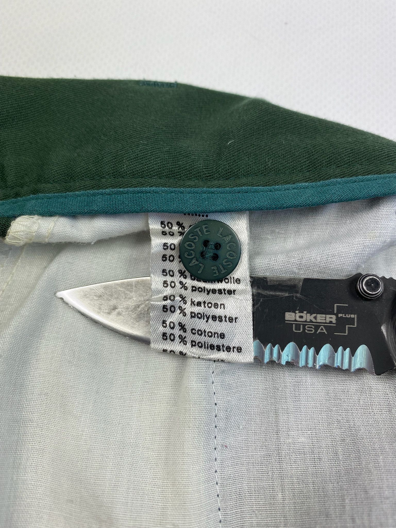 Lacoste Chemise Lacoste vintage men’s dress pants chino I 44 UK 30 Size US 30 / EU 46 - 9 Thumbnail
