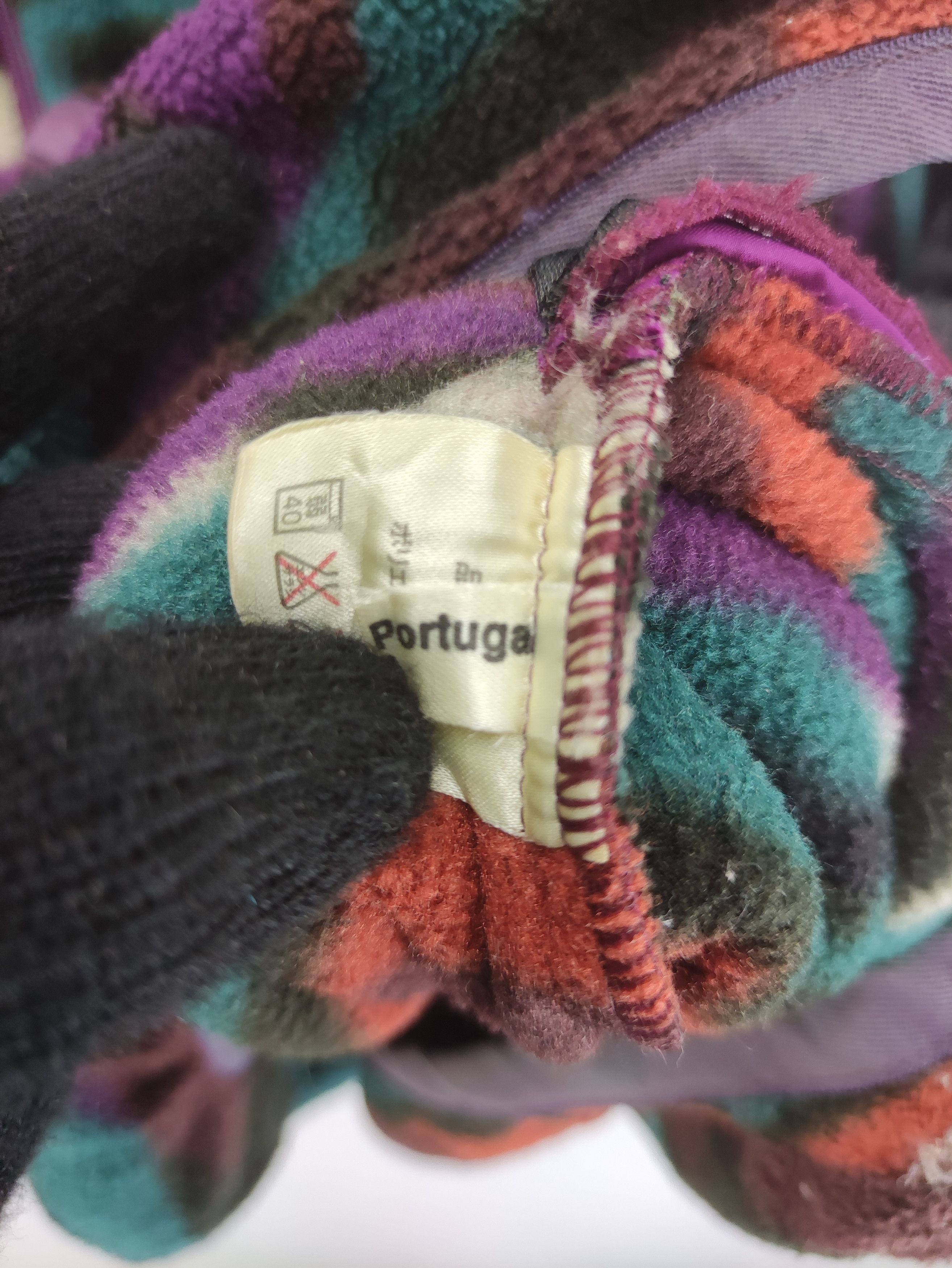Jack Wolfskin Vintage Jack Wolfskins Fleece Multicolour Sweater Half Zip Size US L / EU 52-54 / 3 - 8 Thumbnail
