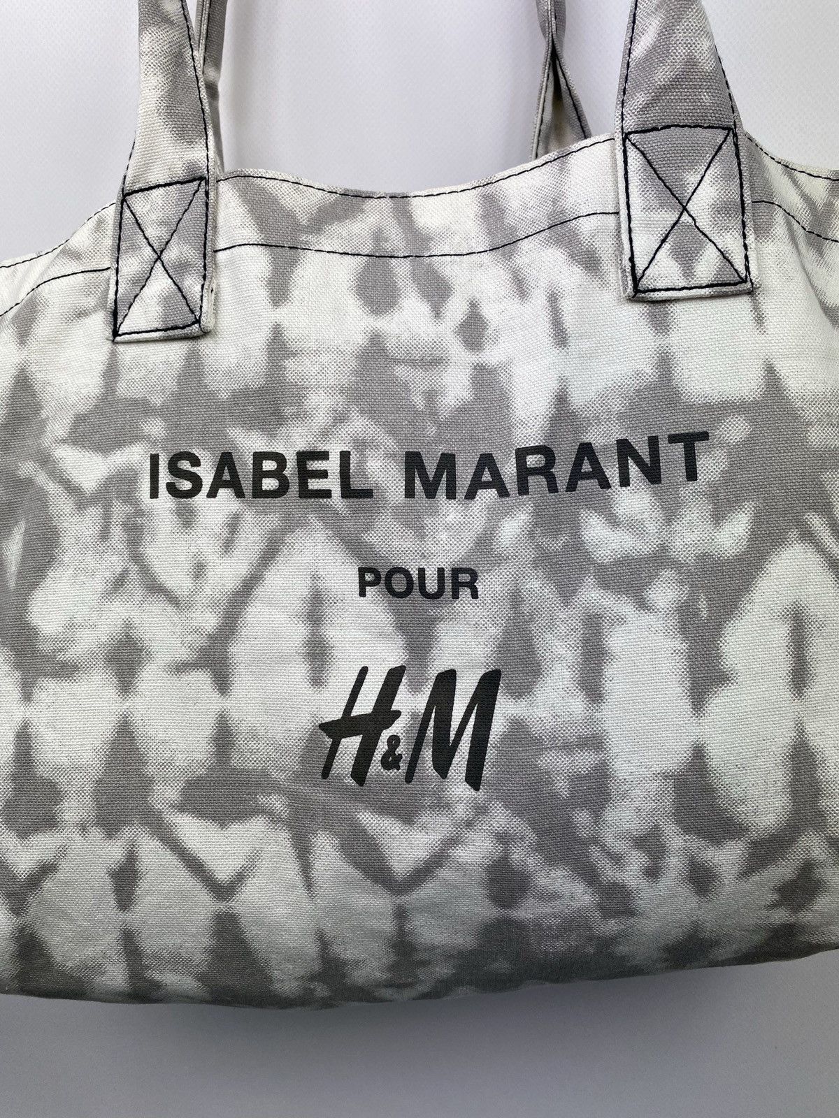 H&M × Isabel Marant Isabel Marant pour H&M shopper shoulder Tote bag creme white Size ONE SIZE - 2 Thumbnail