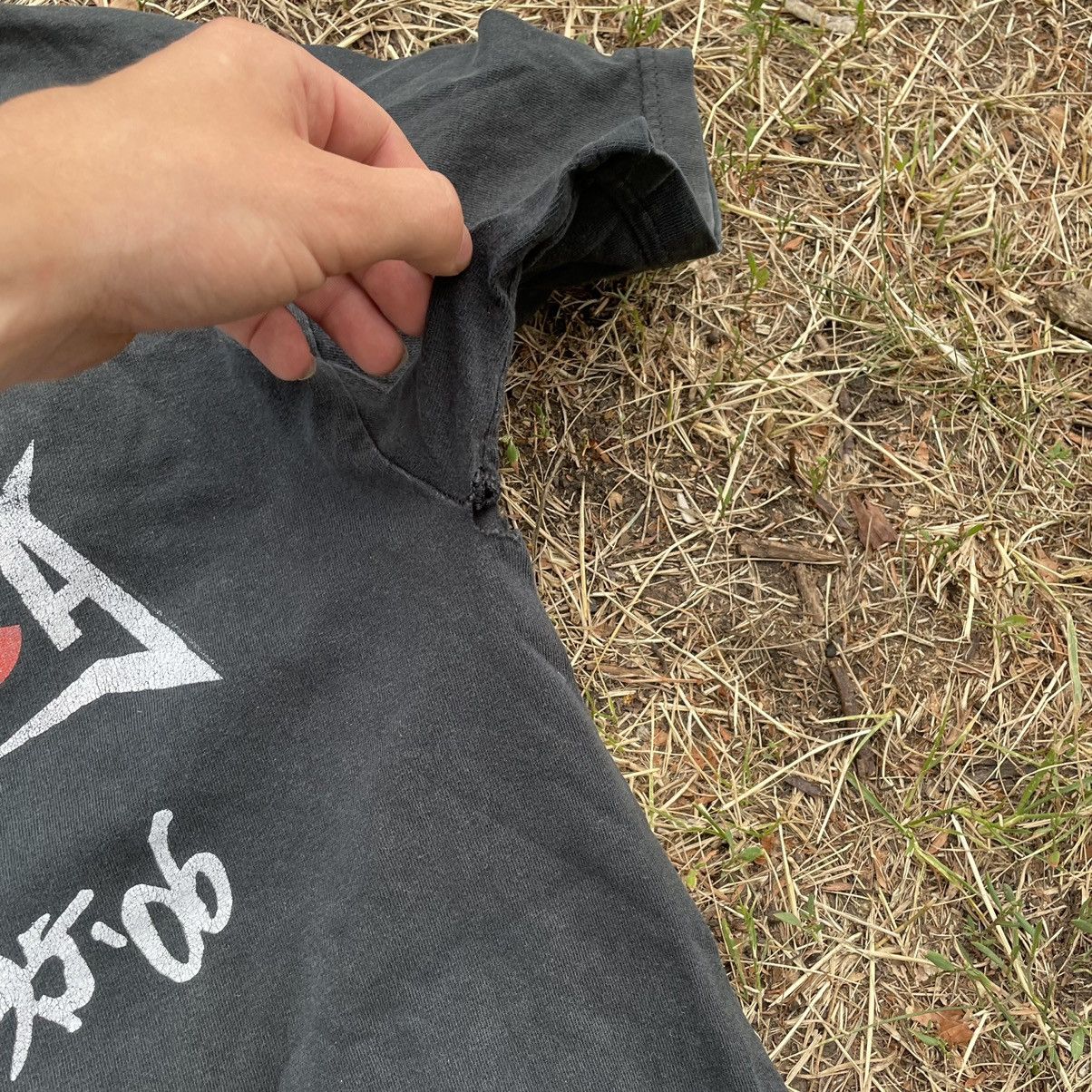 Vintage Vintage 90s Metallica Sun Faded Graphic Tee Grunge Black L Size US L / EU 52-54 / 3 - 7 Thumbnail