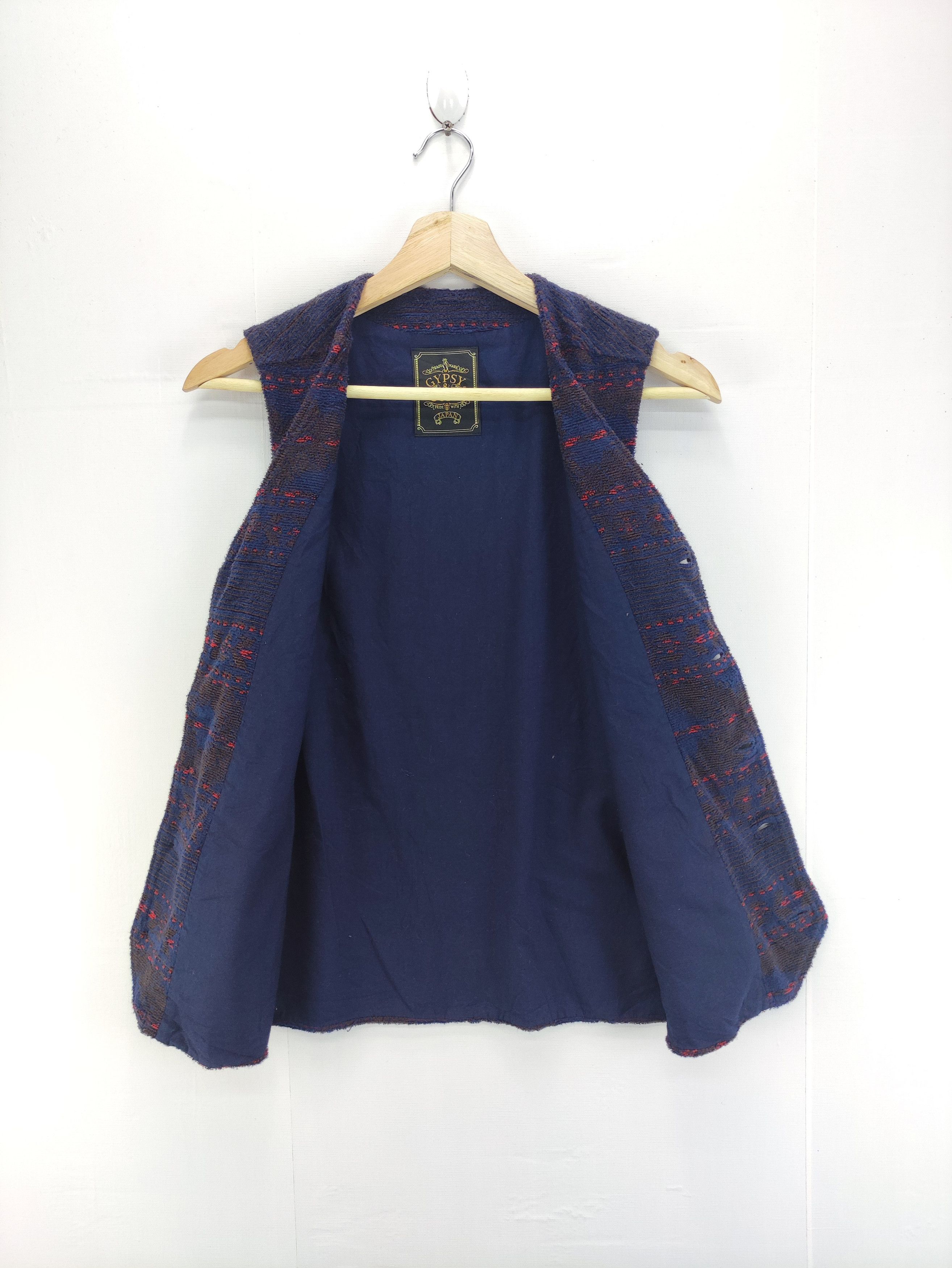 Gypsy Vintage Gypsy&Sons Vest Fleece Button Up Size US XS / EU 42 / 0 - 3 Thumbnail