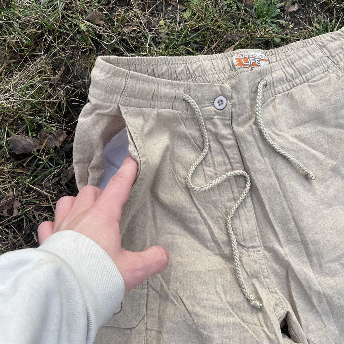Vintage Vintage 90s Baggy Cargo Pants Parachute Workwear Graphic 30 Size 30" / US 8 / IT 44 - 7 Thumbnail