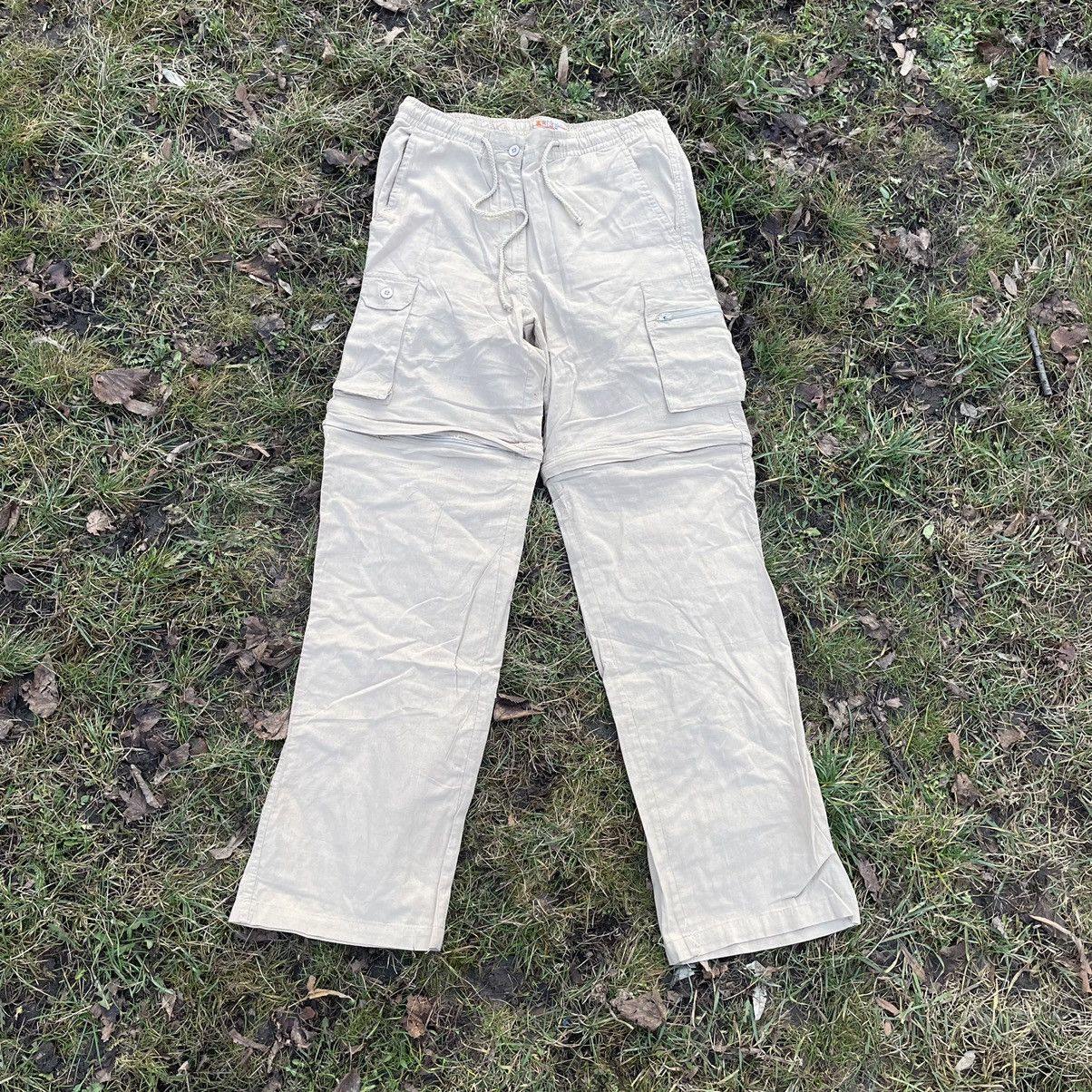 Vintage Vintage 90s Baggy Cargo Pants Parachute Workwear Graphic 30 Size 30" / US 8 / IT 44 - 1 Thumbnail