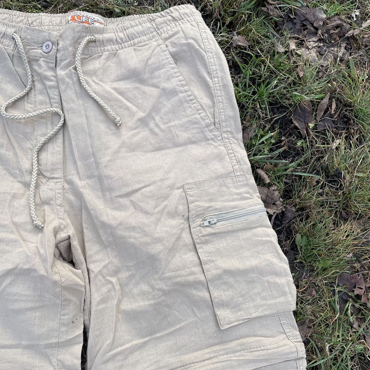 Vintage Vintage 90s Baggy Cargo Pants Parachute Workwear Graphic 30 Size 30" / US 8 / IT 44 - 5 Thumbnail