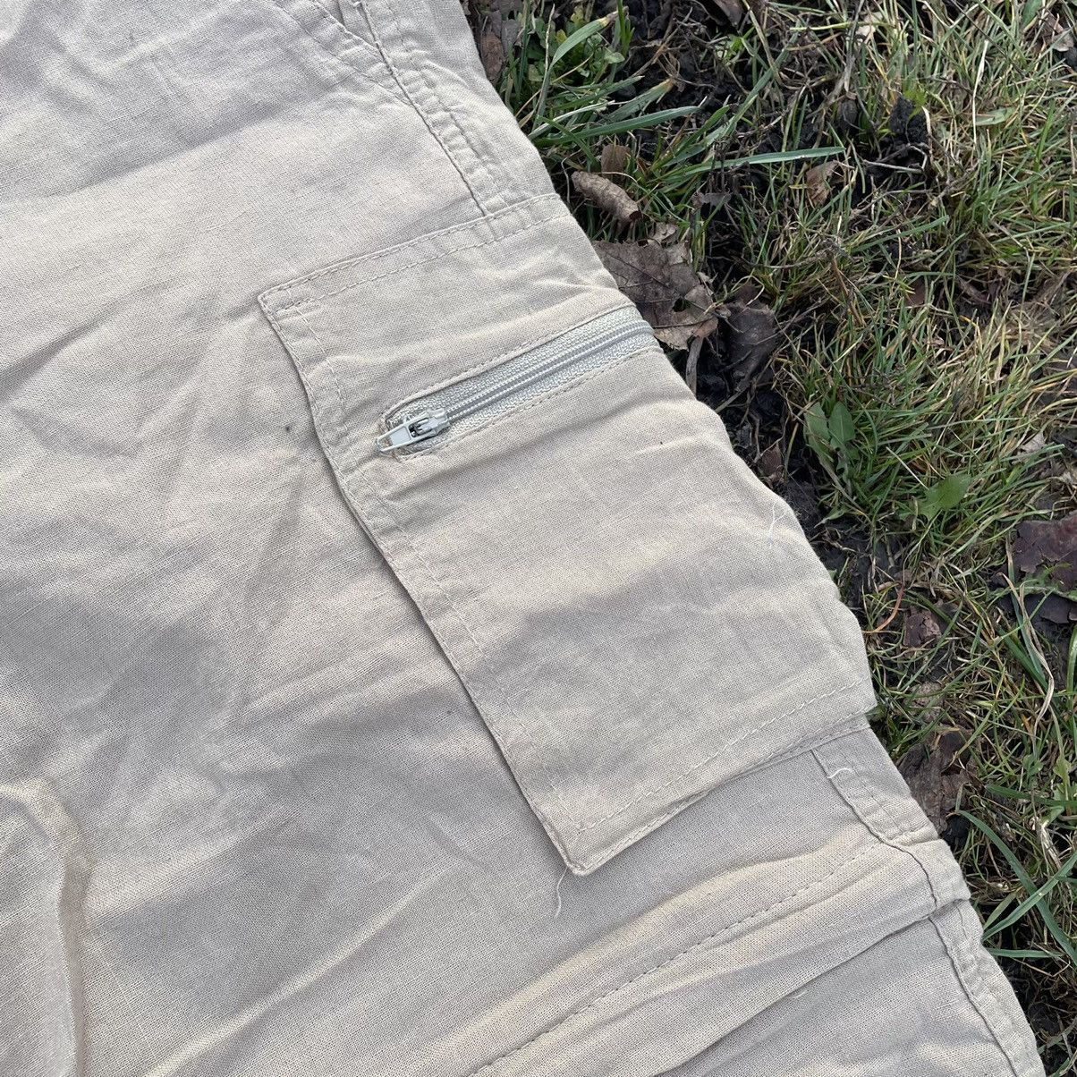 Vintage Vintage 90s Baggy Cargo Pants Parachute Workwear Graphic 30 Size 30" / US 8 / IT 44 - 6 Thumbnail