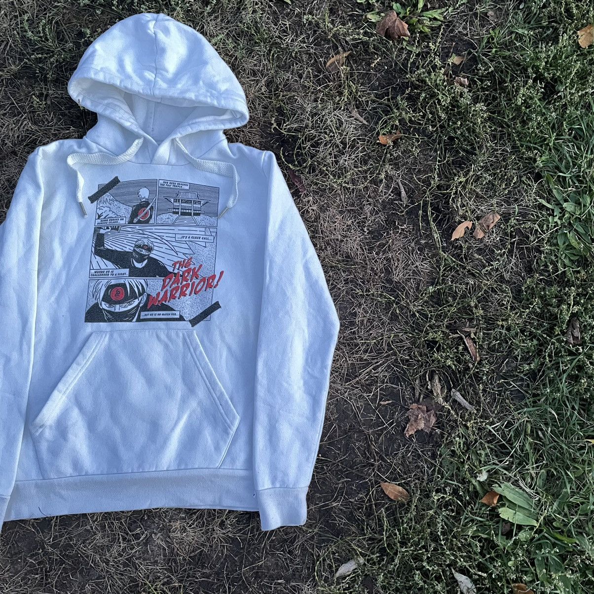 Vintage Vintage Y2K Baggy Graphic Hoodie Anime Streetwear White M Size US M / EU 48-50 / 2 - 3 Thumbnail