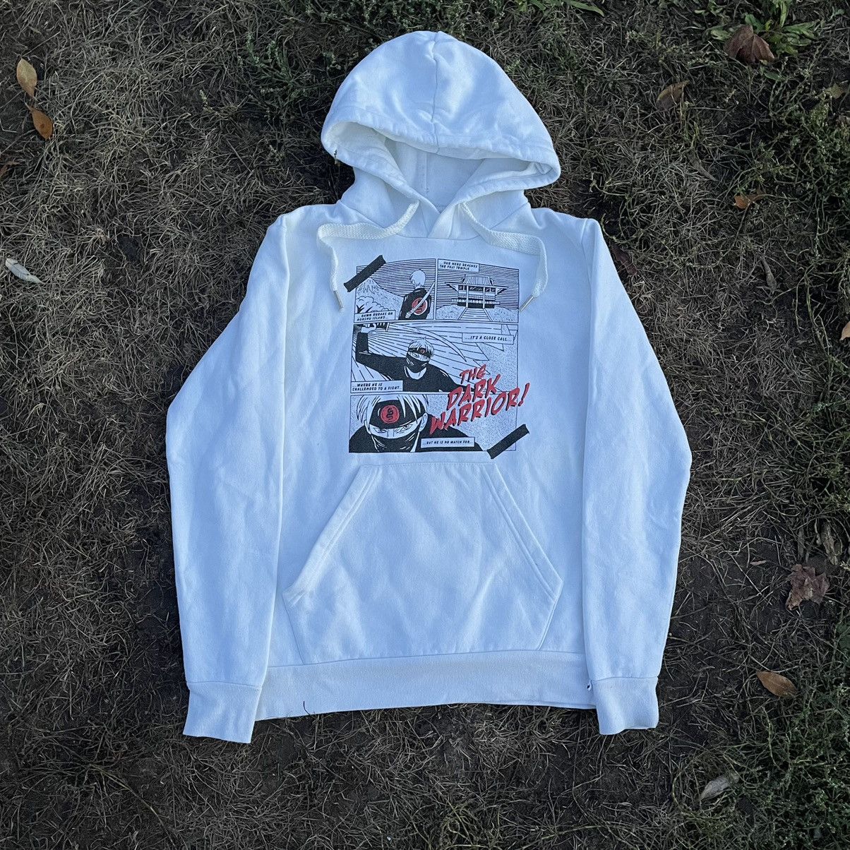 Vintage Vintage Y2K Baggy Graphic Hoodie Anime Streetwear White M Size US M / EU 48-50 / 2 - 1 Thumbnail