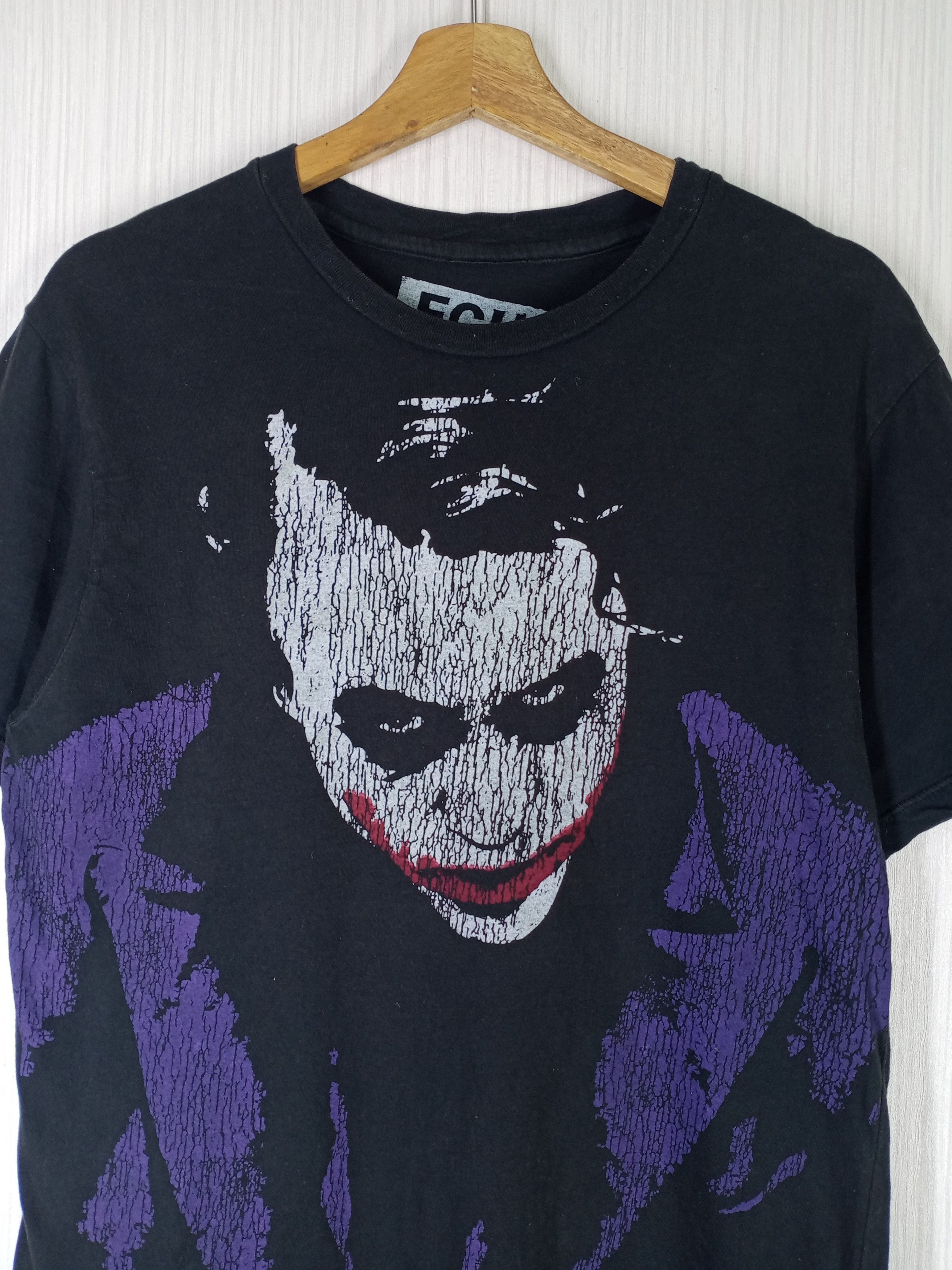 DC Comics × FCUK × French Connection Rare The Dark Knight JOKER Tshirt Size US M / EU 48-50 / 2 - 2 Thumbnail