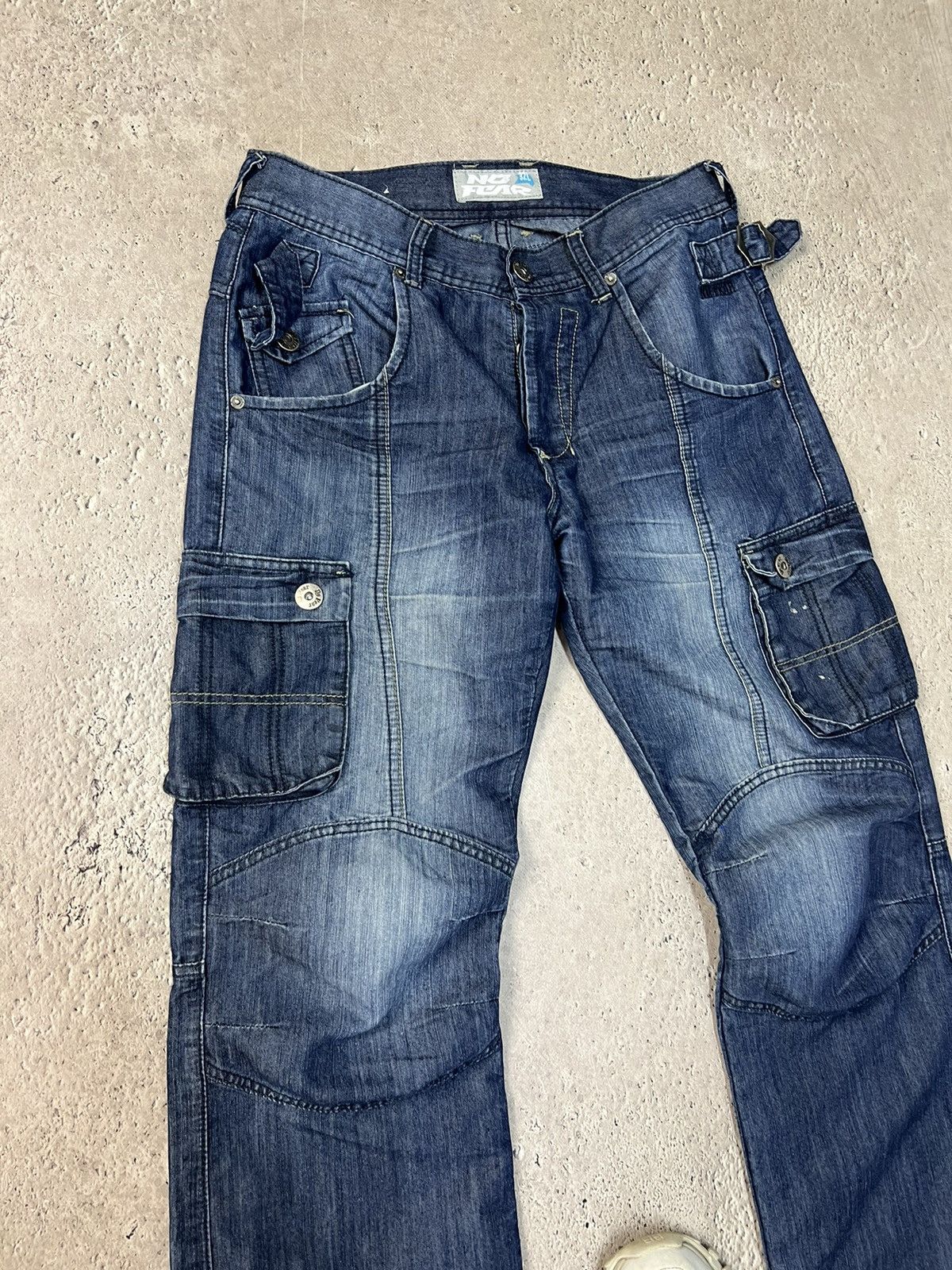 Vintage Y2K Diesel multipocket Pants denim distressed