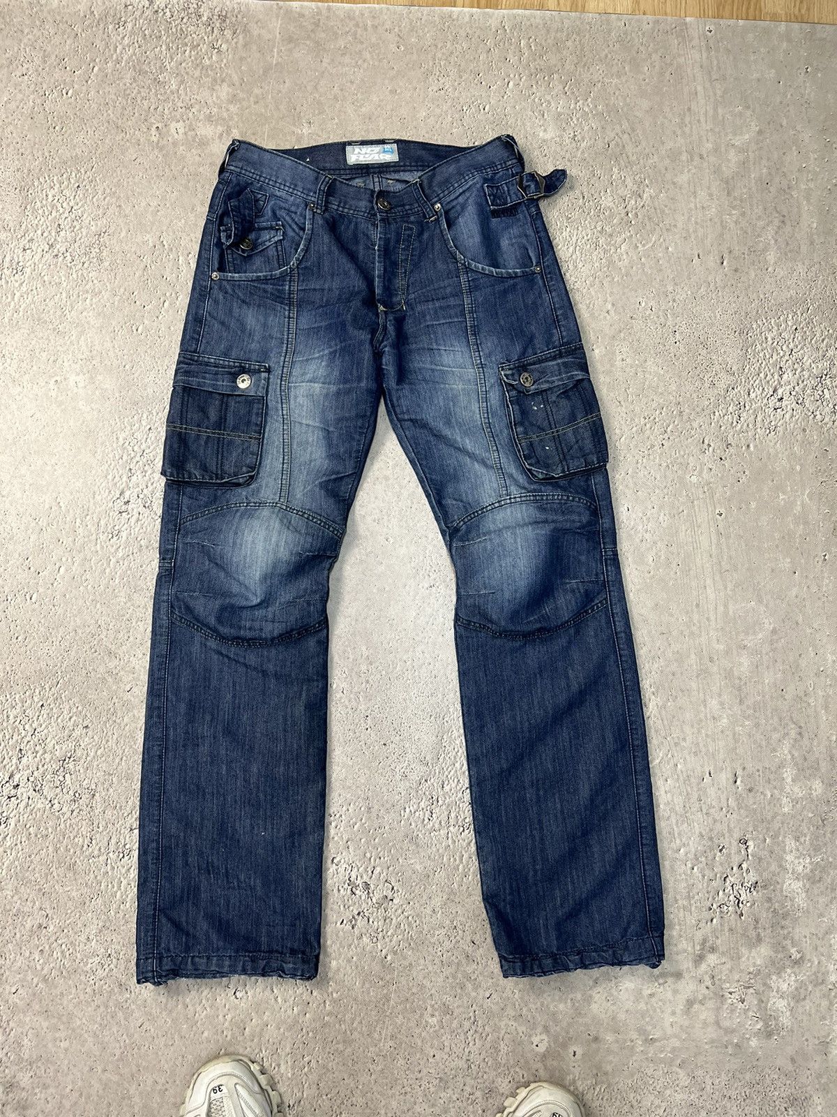 Vintage Y2K Diesel multipocket Pants denim distressed