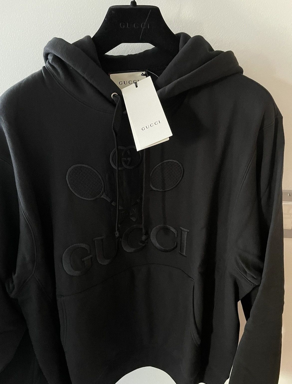 Gucci Super Runway Limited Tennis Logo Embroidery Gucci Hoodie Size US XL / EU 56 / 4 - 15 Thumbnail