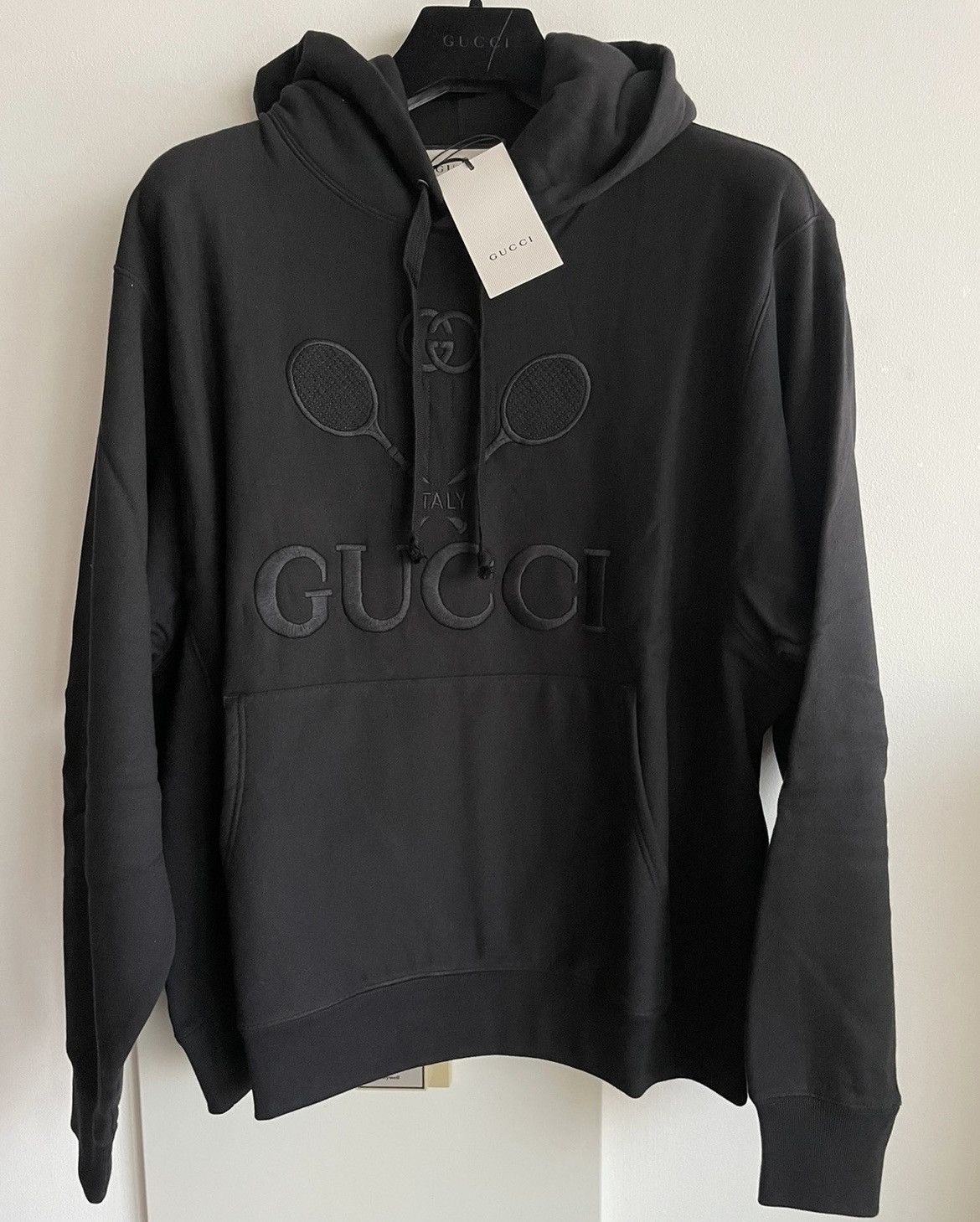 Gucci Super Runway Limited Tennis Logo Embroidery Gucci Hoodie Size US XL / EU 56 / 4 - 12 Thumbnail