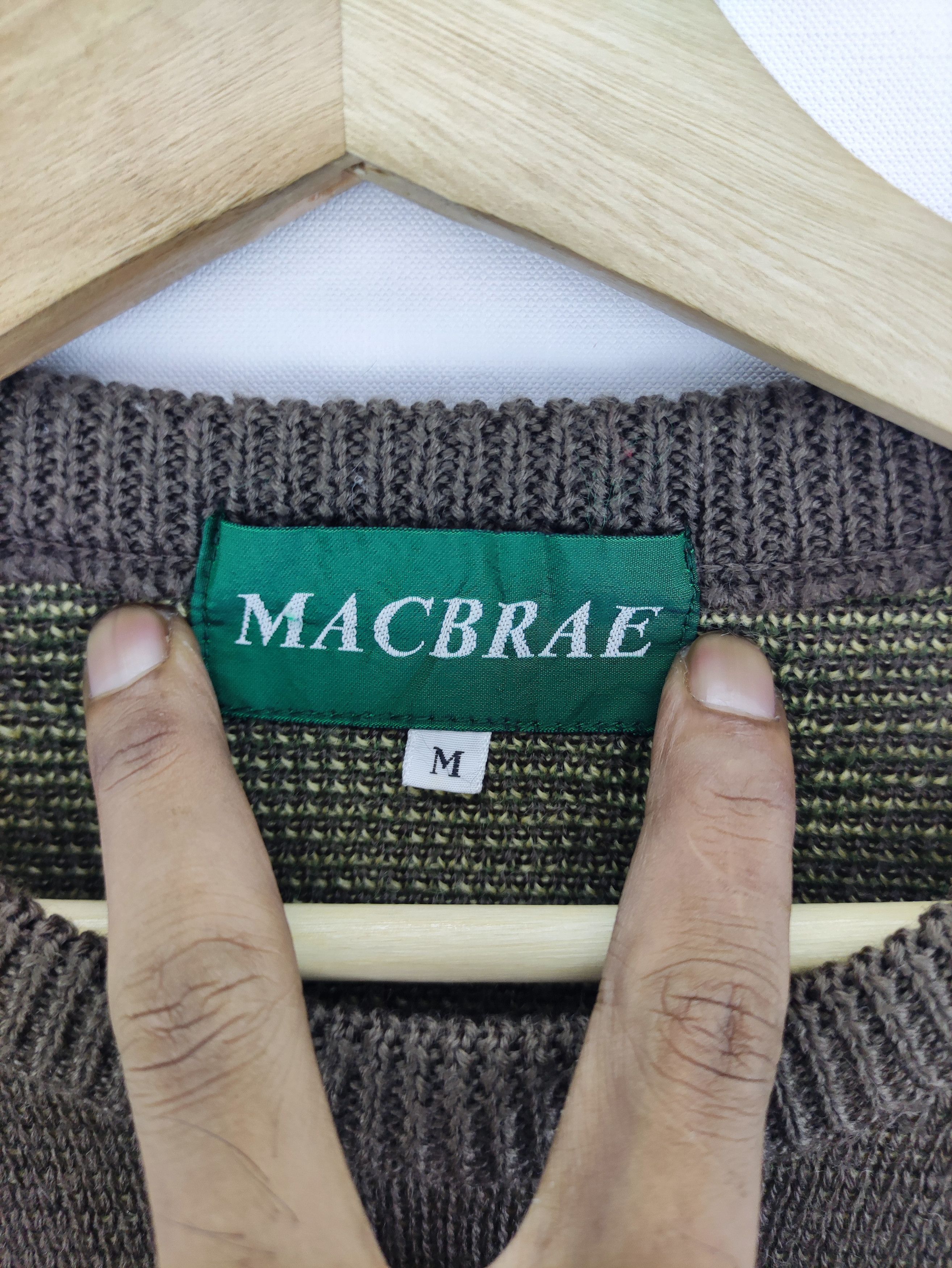 Aran Isles Knitwear Vintage Knit Sweater Crewneck Macbrae Jumper Size US M / EU 48-50 / 2 - 2 Thumbnail