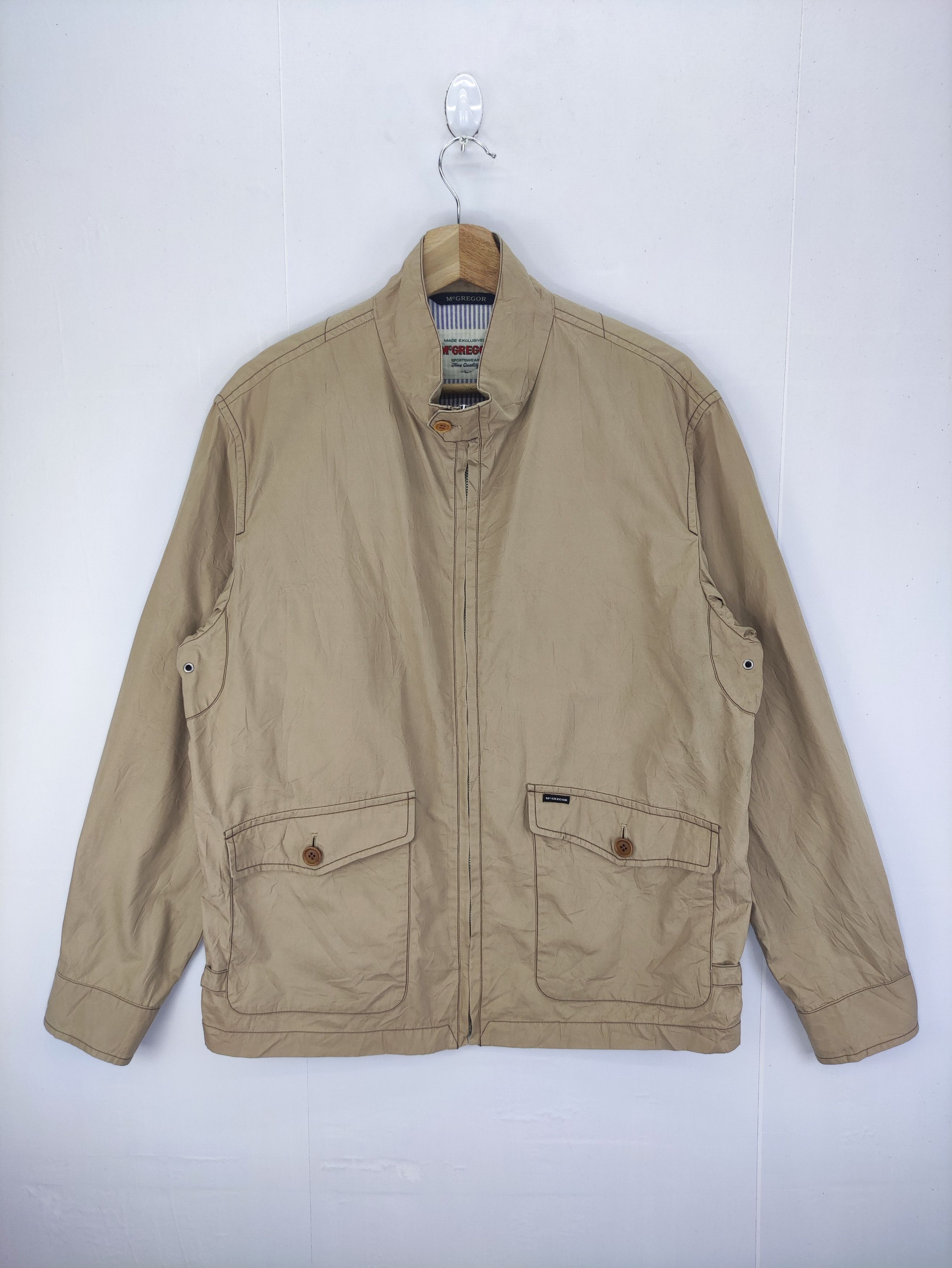 McGregor Vintage Mcgregor Casual Jacket Zipper Size US L / EU 52-54 / 3 - 1 Thumbnail