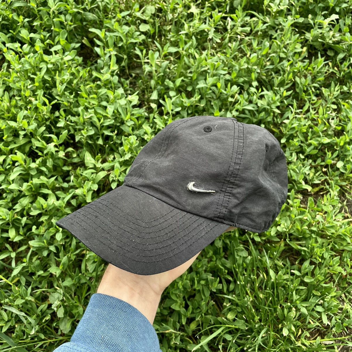 Vintage Vintage Nike Swoosh Cap Hat Y2K Streetwear Skate Wide Leg OS Size ONE SIZE - 1 Thumbnail