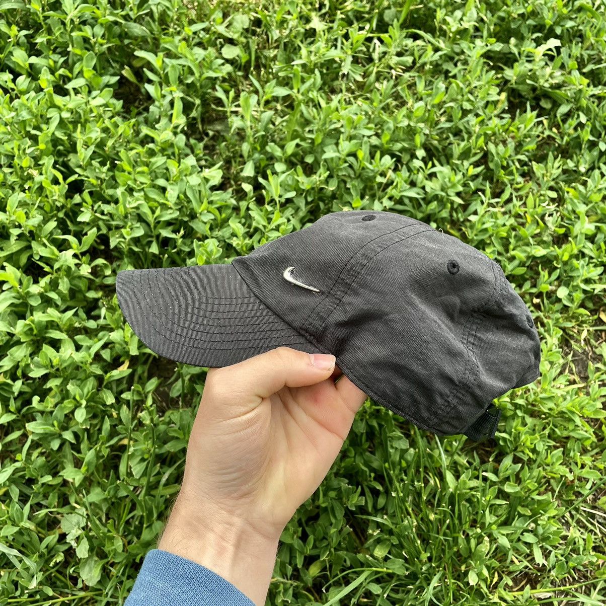 Vintage Vintage Nike Swoosh Cap Hat Y2K Streetwear Skate Wide Leg OS Size ONE SIZE - 3 Thumbnail