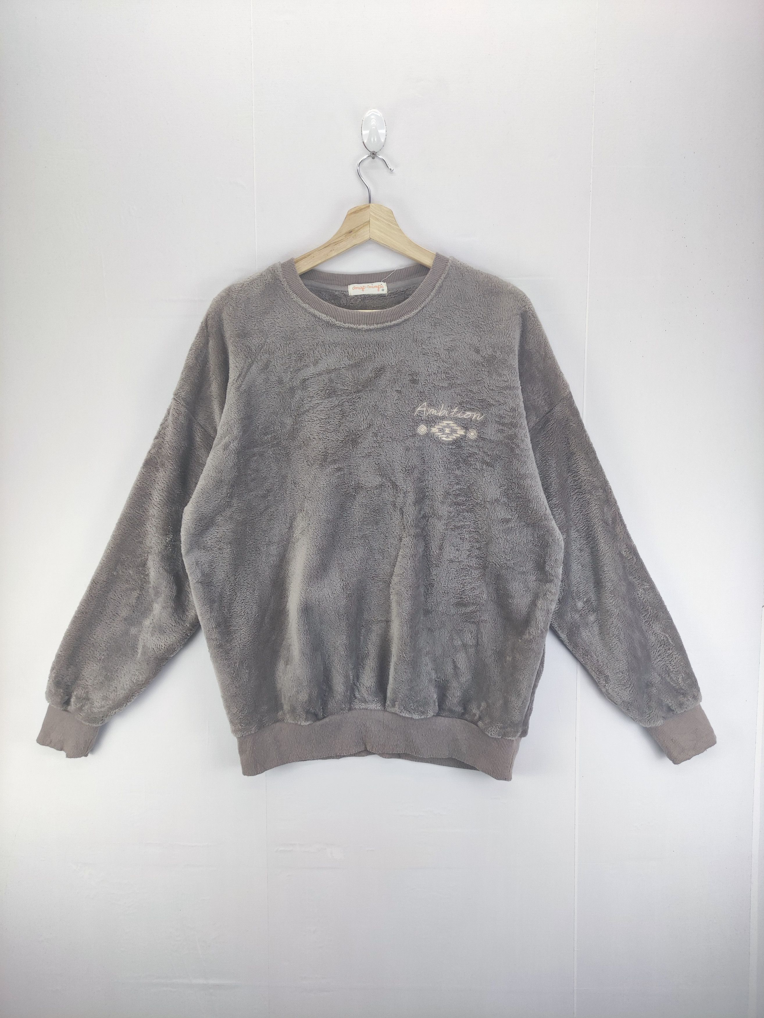 Japanese Brand Vintage Sweatshirt Fleece Anap Mimpi Size US M / EU 48-50 / 2 - 1 Thumbnail
