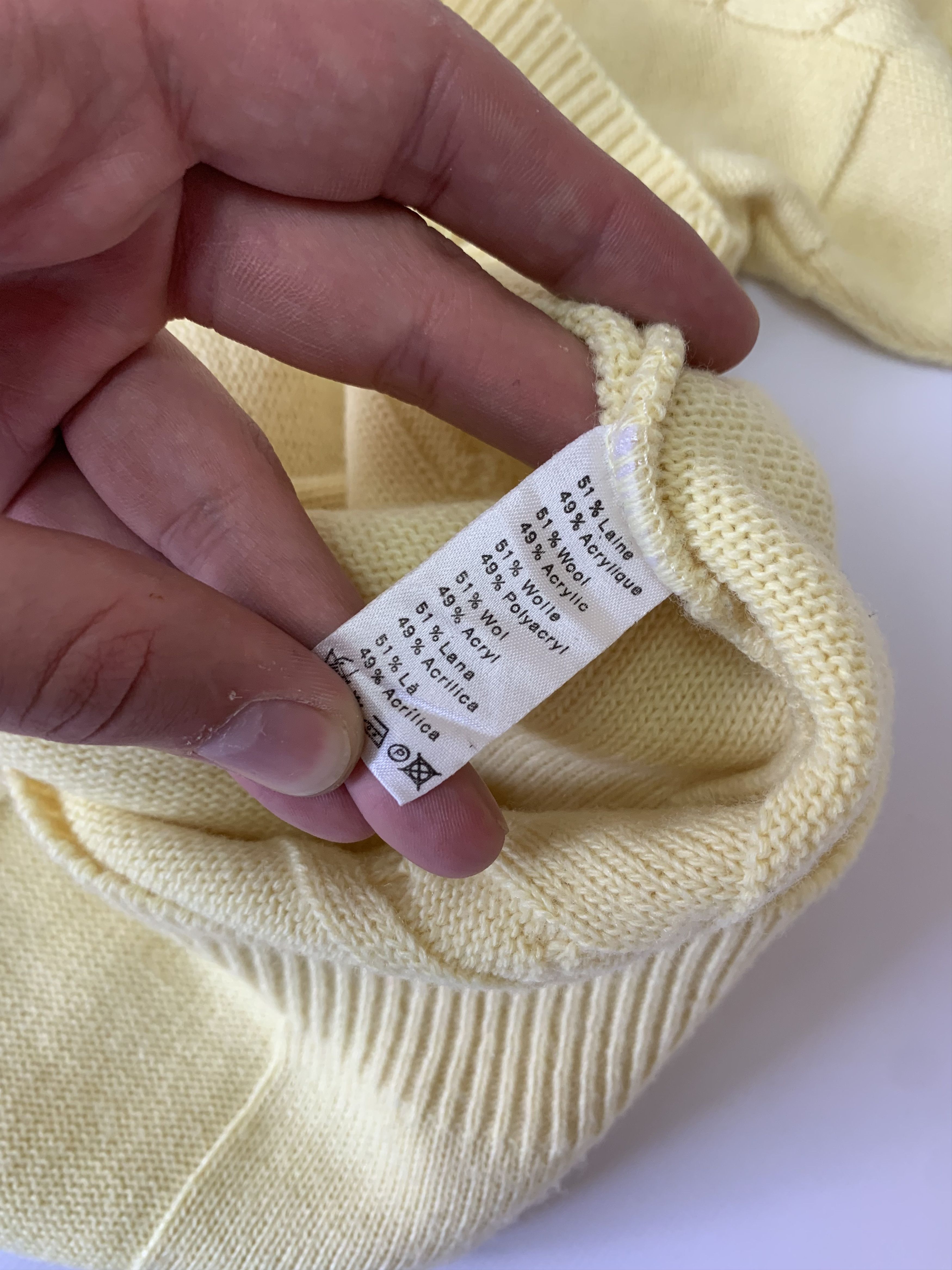 Lacoste × Vintage Chemise Lacoste vintage knitted sweater pullover Size US XXL / EU 58 / 5 - 7 Thumbnail