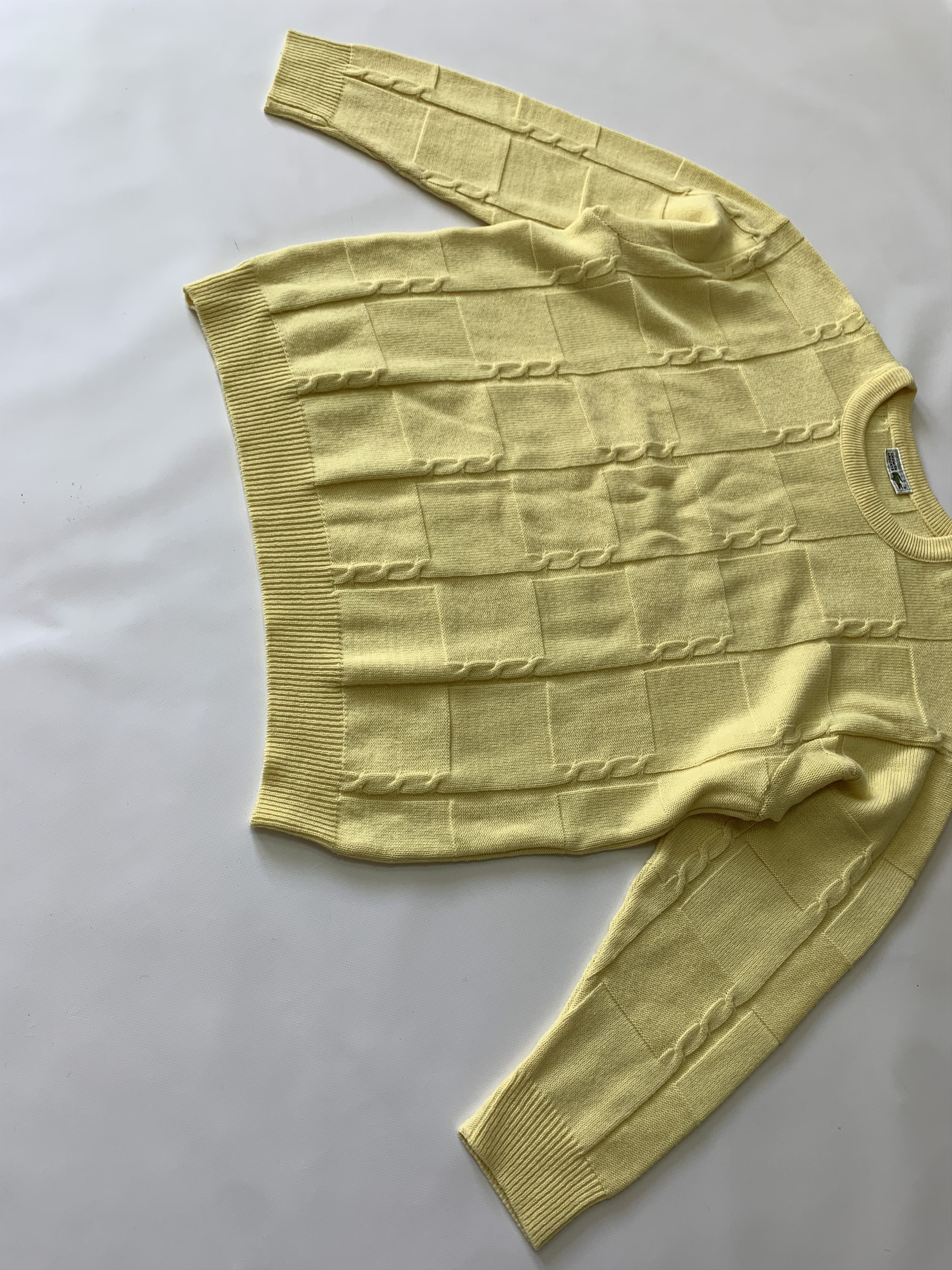 Lacoste × Vintage Chemise Lacoste vintage knitted sweater pullover Size US XXL / EU 58 / 5 - 3 Thumbnail