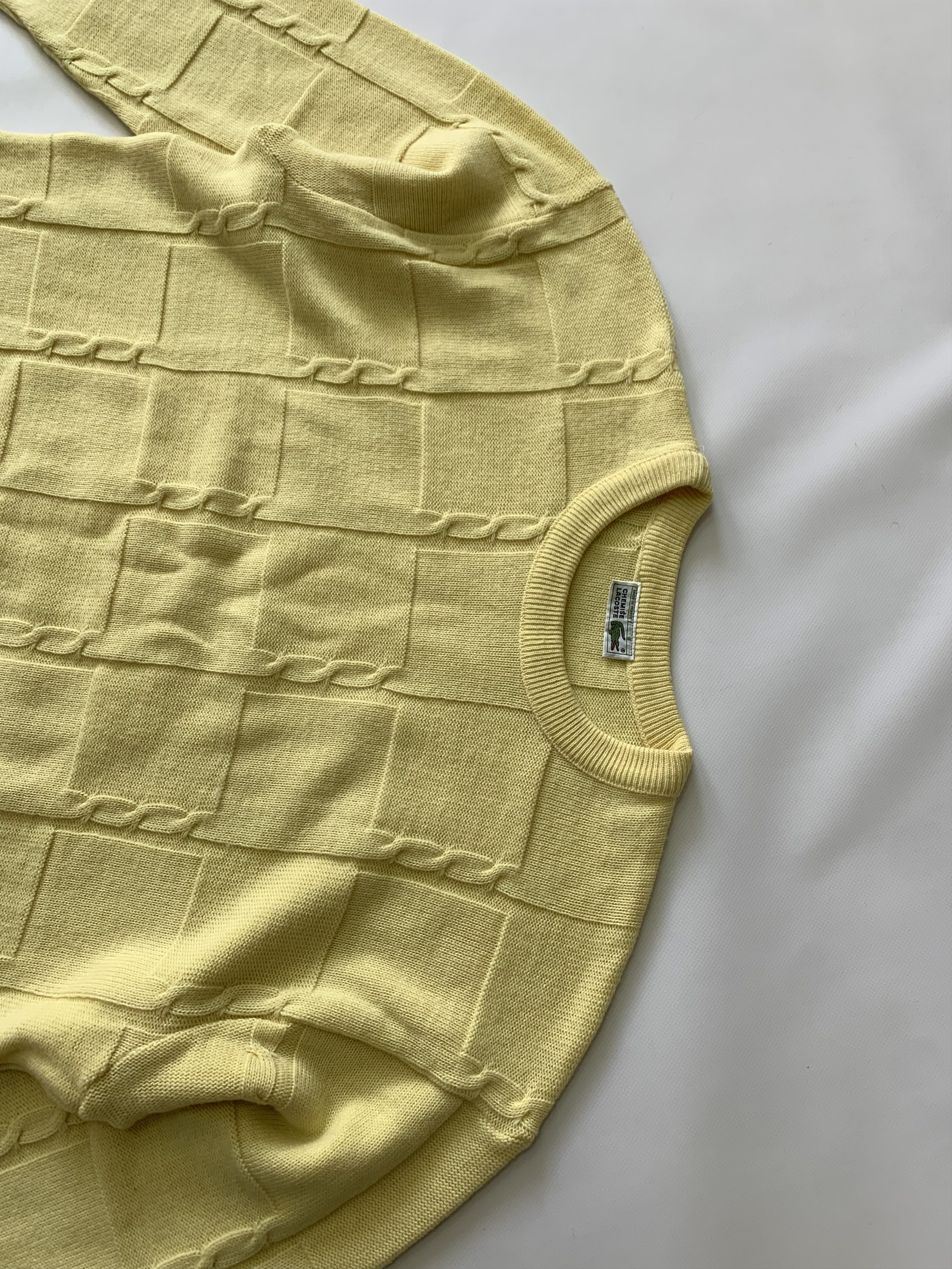 Lacoste × Vintage Chemise Lacoste vintage knitted sweater pullover Size US XXL / EU 58 / 5 - 2 Thumbnail