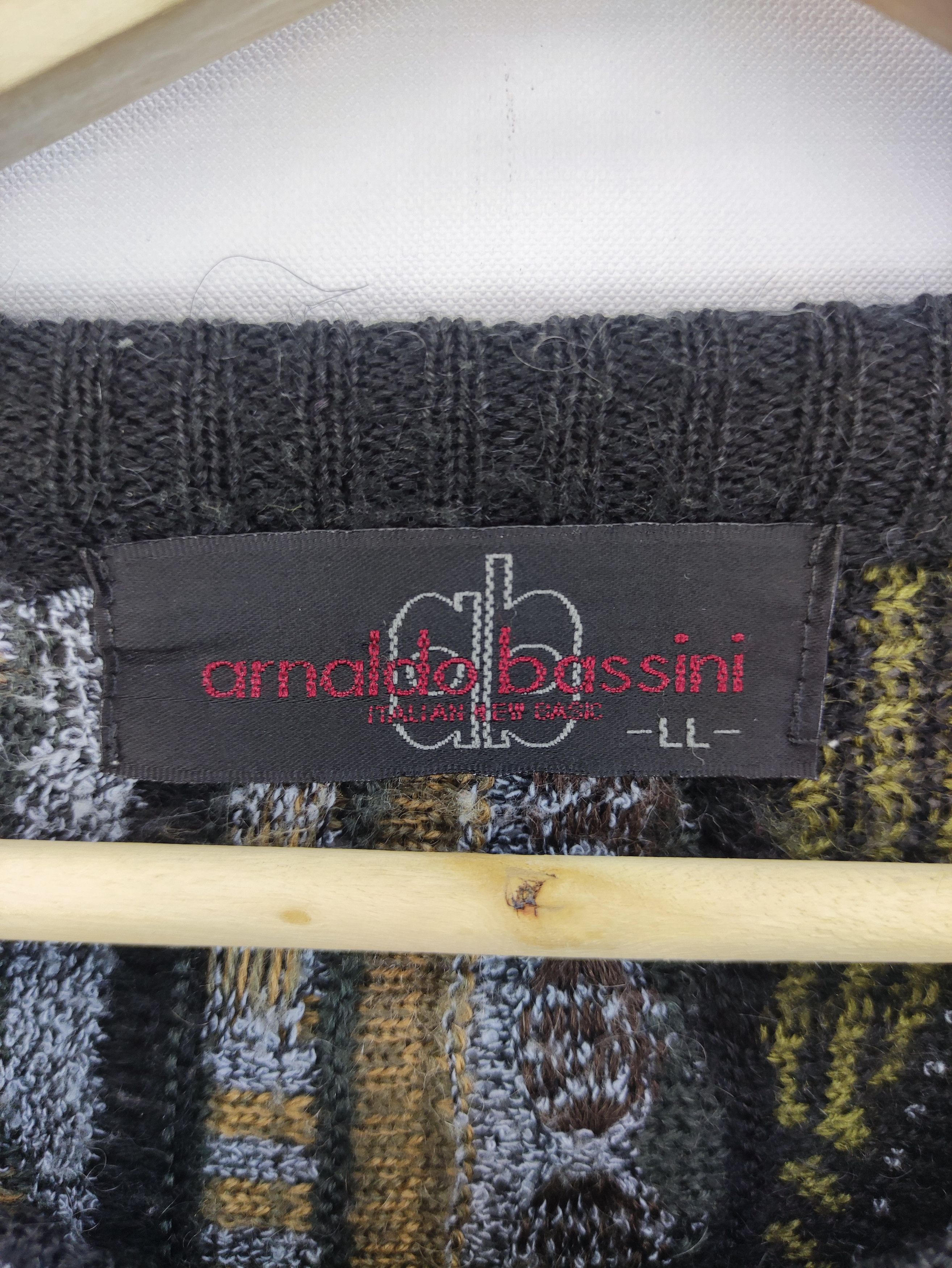 Aran Isles Knitwear Vintage Arnaldo Bassini Coogi Style knit Sweater Size US L / EU 52-54 / 3 - 2 Thumbnail