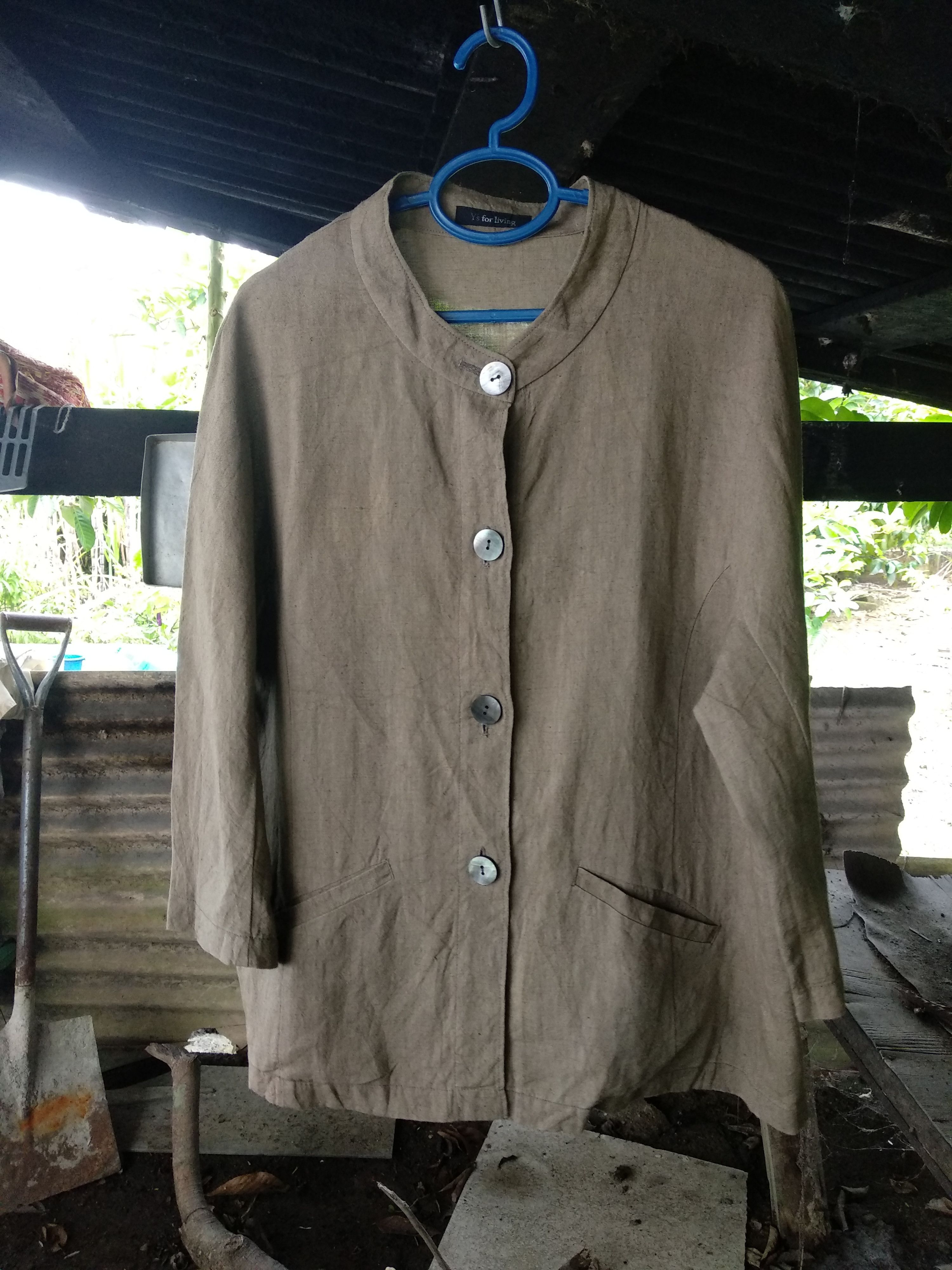 Yohji Yamamoto Vintage yohji Yamamoto Y'S for living super fiber Size US M / EU 48-50 / 2 - 2 Thumbnail