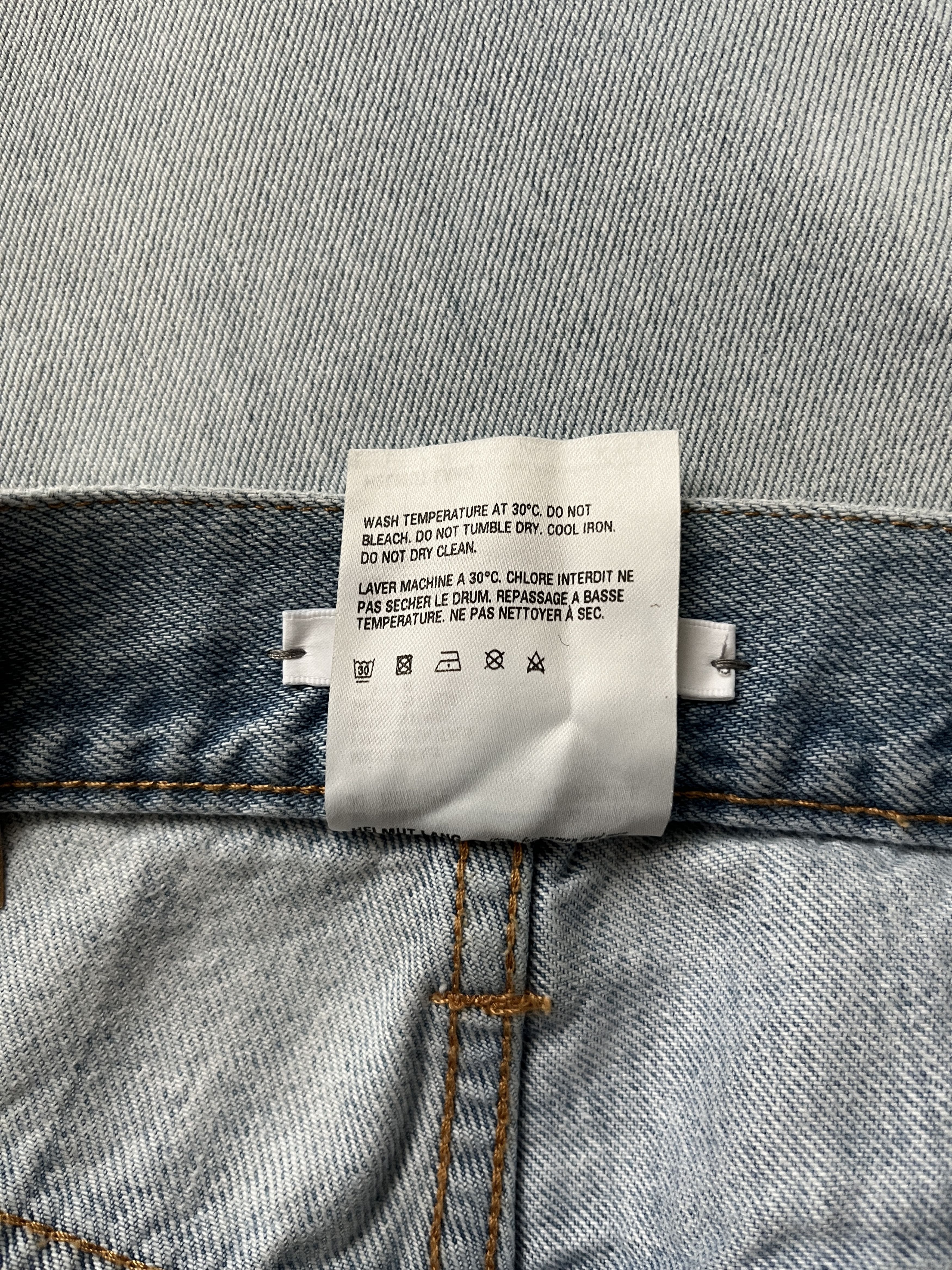 Helmut Lang ⚡️QUICK SALE⚡️Helmut Lang Blue Masc Hi Straight Jeans Pants Size US 30 / EU 46 - 6 Thumbnail