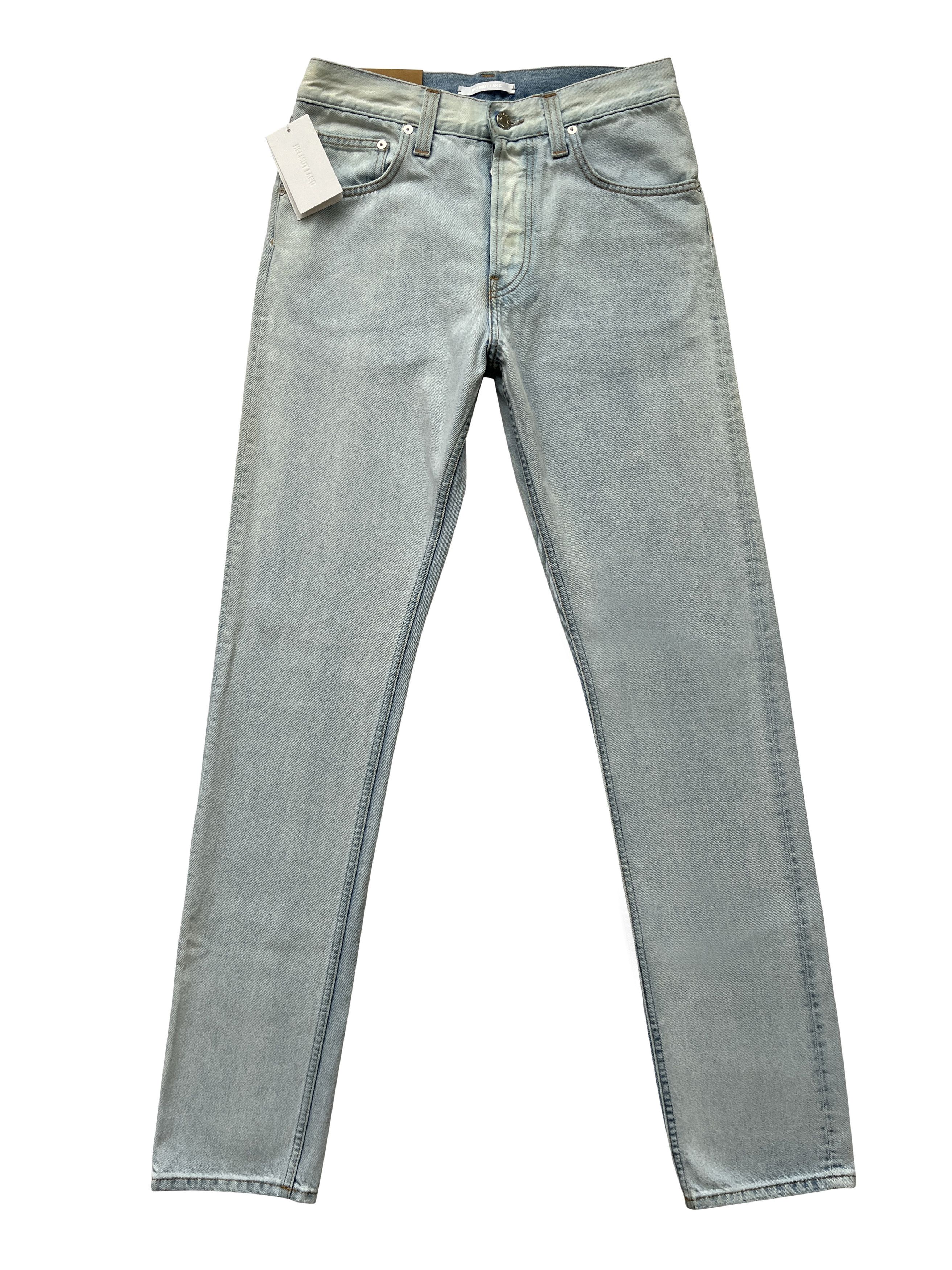 Helmut Lang ⚡️QUICK SALE⚡️Helmut Lang Blue Masc Hi Straight Jeans Pants Size US 30 / EU 46 - 1 Thumbnail