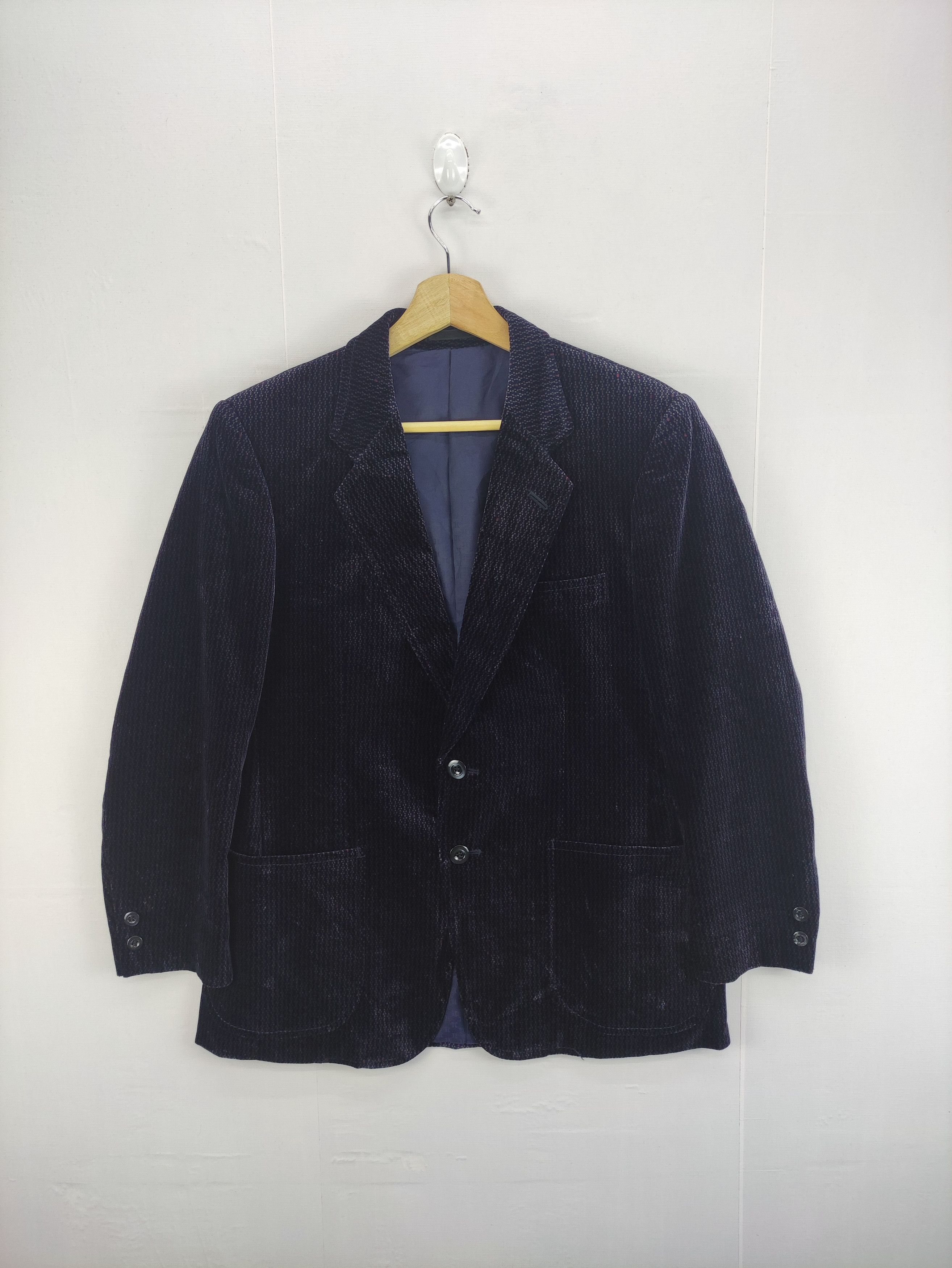 Vintage Vintage Niedieck Brilliant Velvet Blazer Coat Jacket Size US M / EU 48-50 / 2 - 1 Thumbnail