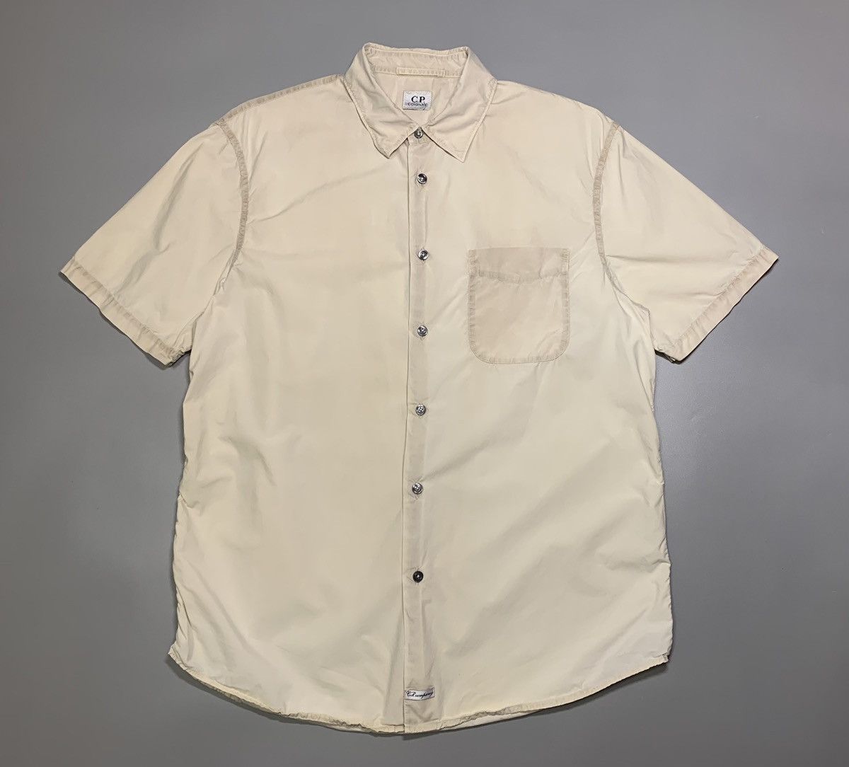 Cotton Short Sleeve Button Up Shirt