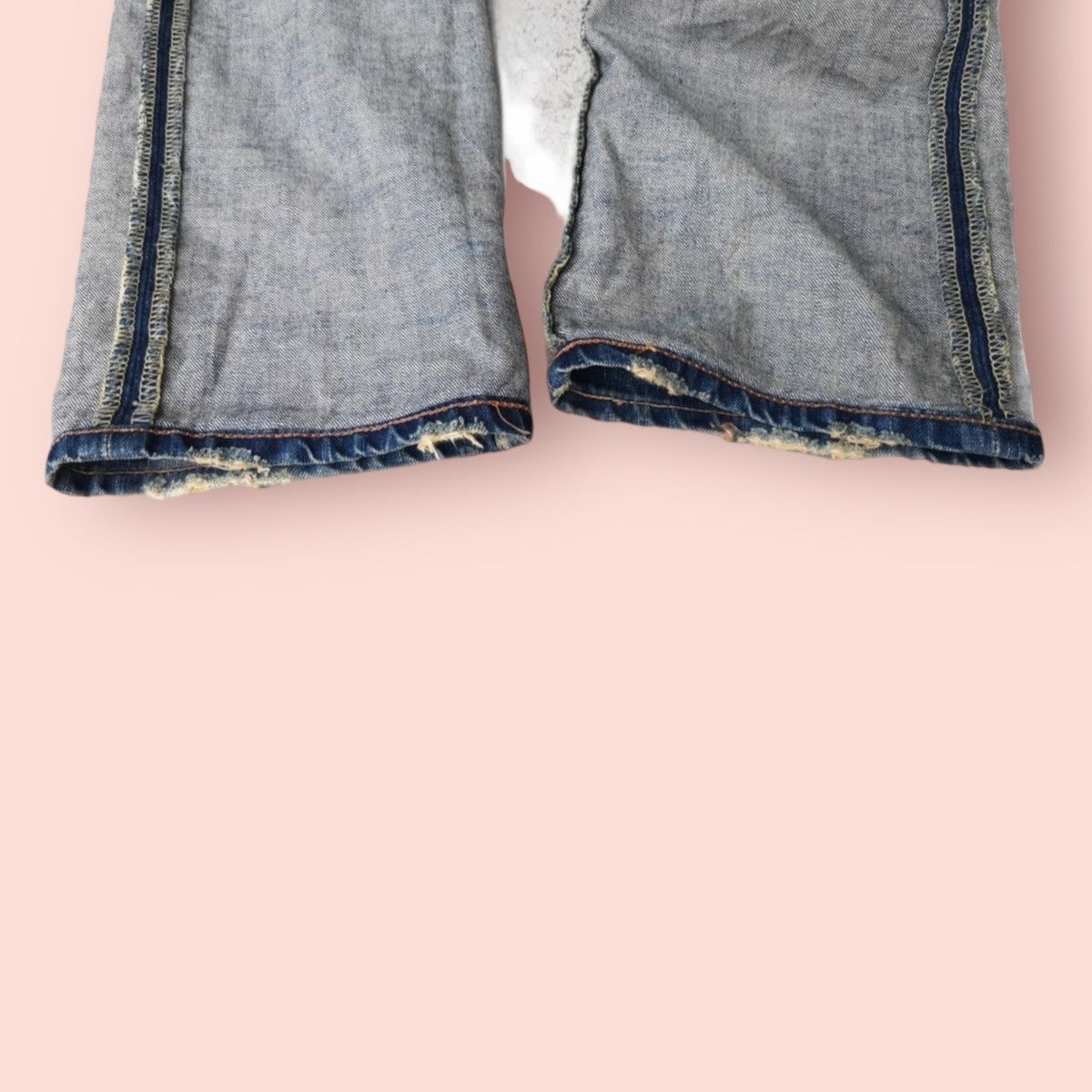 Edwin × If Six Was Nine VINTAGE EDWIN 53533 DISTRESSED REBEL JEANS Size US 28 / EU 44 - 17 Thumbnail