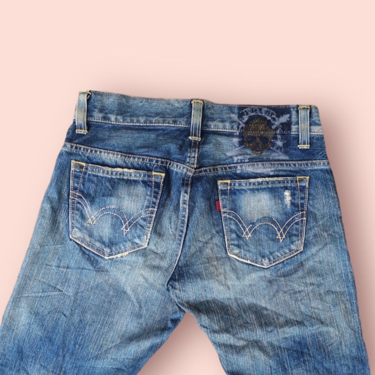 Edwin × If Six Was Nine VINTAGE EDWIN 53533 DISTRESSED REBEL JEANS Size US 28 / EU 44 - 13 Thumbnail
