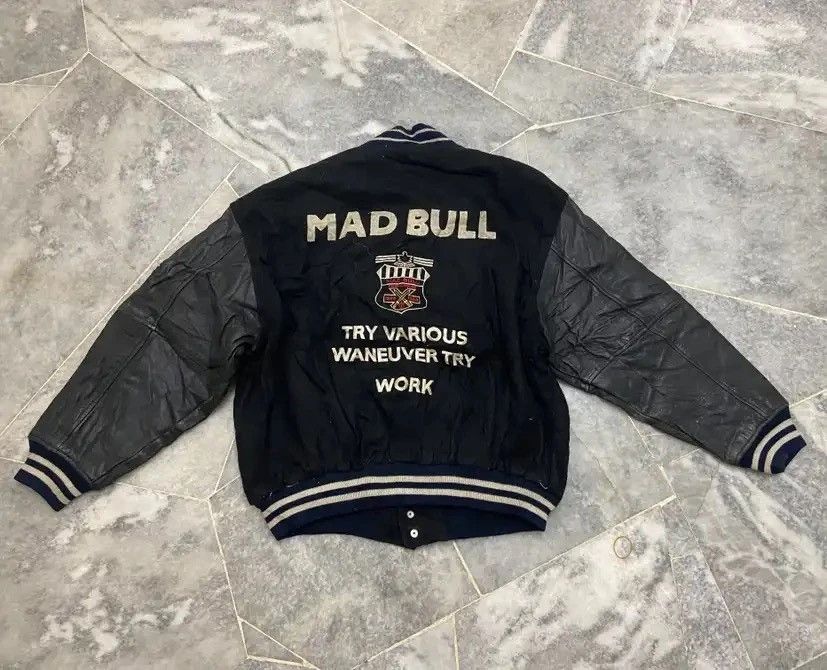 Vintage ‼️‼️ 4 Pieces Vintage Big Logo Varsity jacket Size US L / EU 52-54 / 3 - 14 Thumbnail